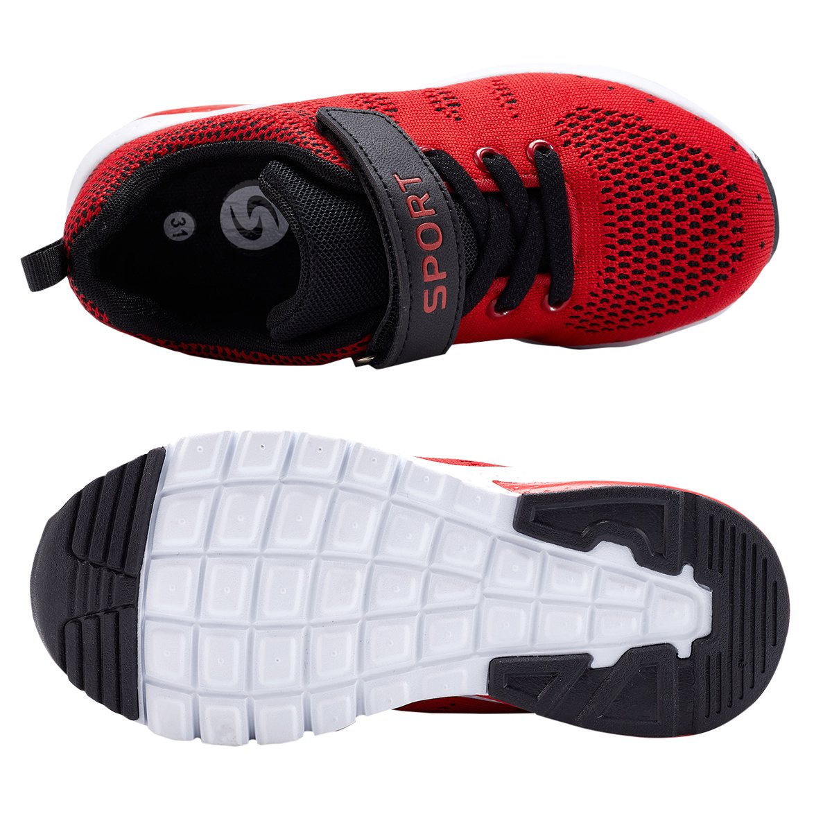 MAYZERO Kids Tennis Shoes - Breathable Lightweight Running & Walking Sneakers for Boys and Girls - Perfect for Sports, Gym, School & Outdoor Activities