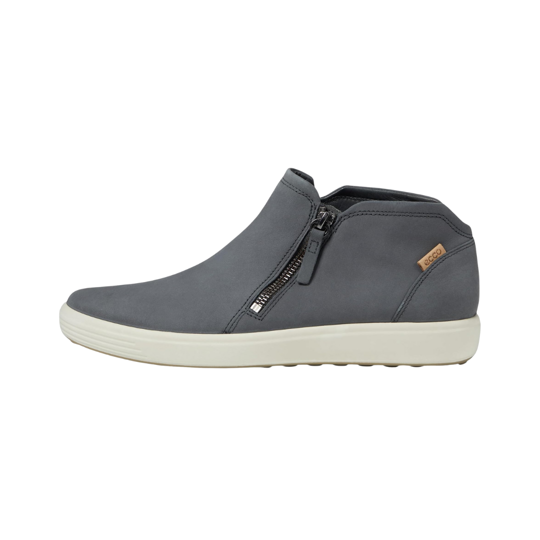 Women's Soft 7 Low Bootie - Dark Shadow Diffuse Comfortable Ankle Boots for Fall & Winter | Casual Outfits, Office Wear & Date Night Shoes