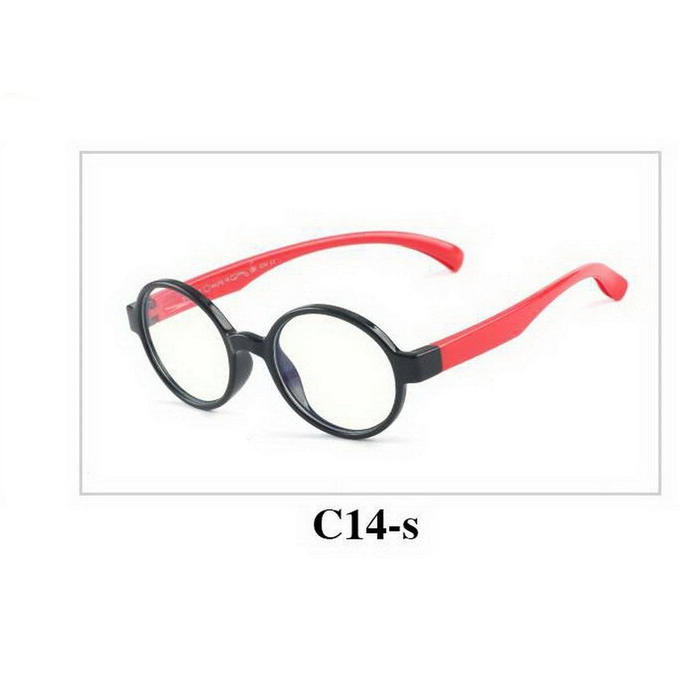 Blue Light Blocking Glasses for Kids - Anti Blue Ray Computer Eyeglasses S8146C14 - Protect Children's Eyes from Digital Screens for Online Learning & Gaming