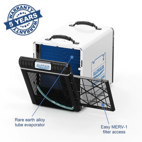 AlorAir Sentinel HD90 Energy Star Certified Dehumidifier for Basement & Crawl Space - High Efficiency Moisture Control with Auto Drain - Perfect for Home, Garage, and Storage Areas