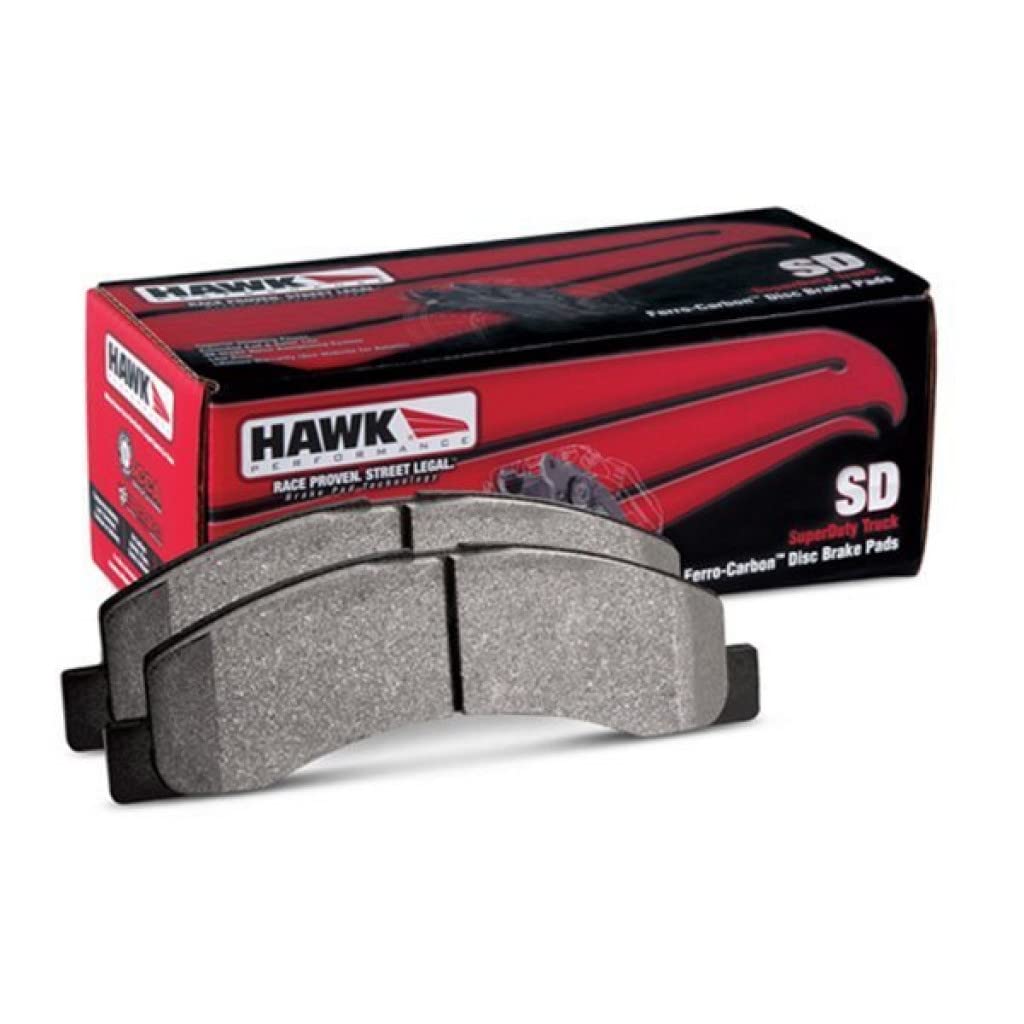 Premium Hawk HB552P.722 Front Brake Pads for 2003-2008 Dodge Ram 2500/3500 Super Duty - High Performance Street Use | Ideal for Daily Commuting, Towing & Heavy-Duty Driving