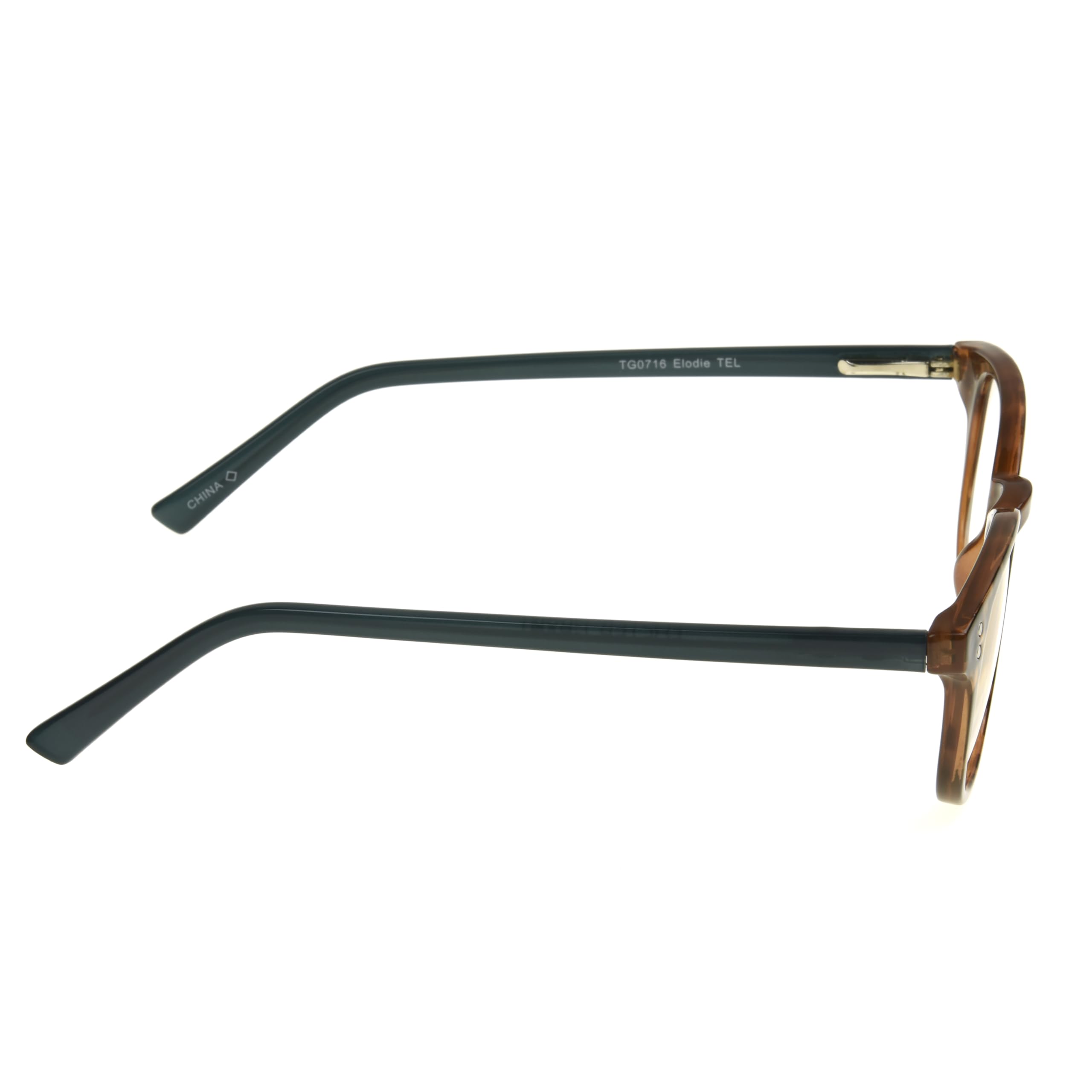 Foster Grant Women's Elodie Round Reading Glasses +1.50 to +3.50 Strength | Lightweight & Stylish Eyewear for Reading, Computer Use & Daily Activities