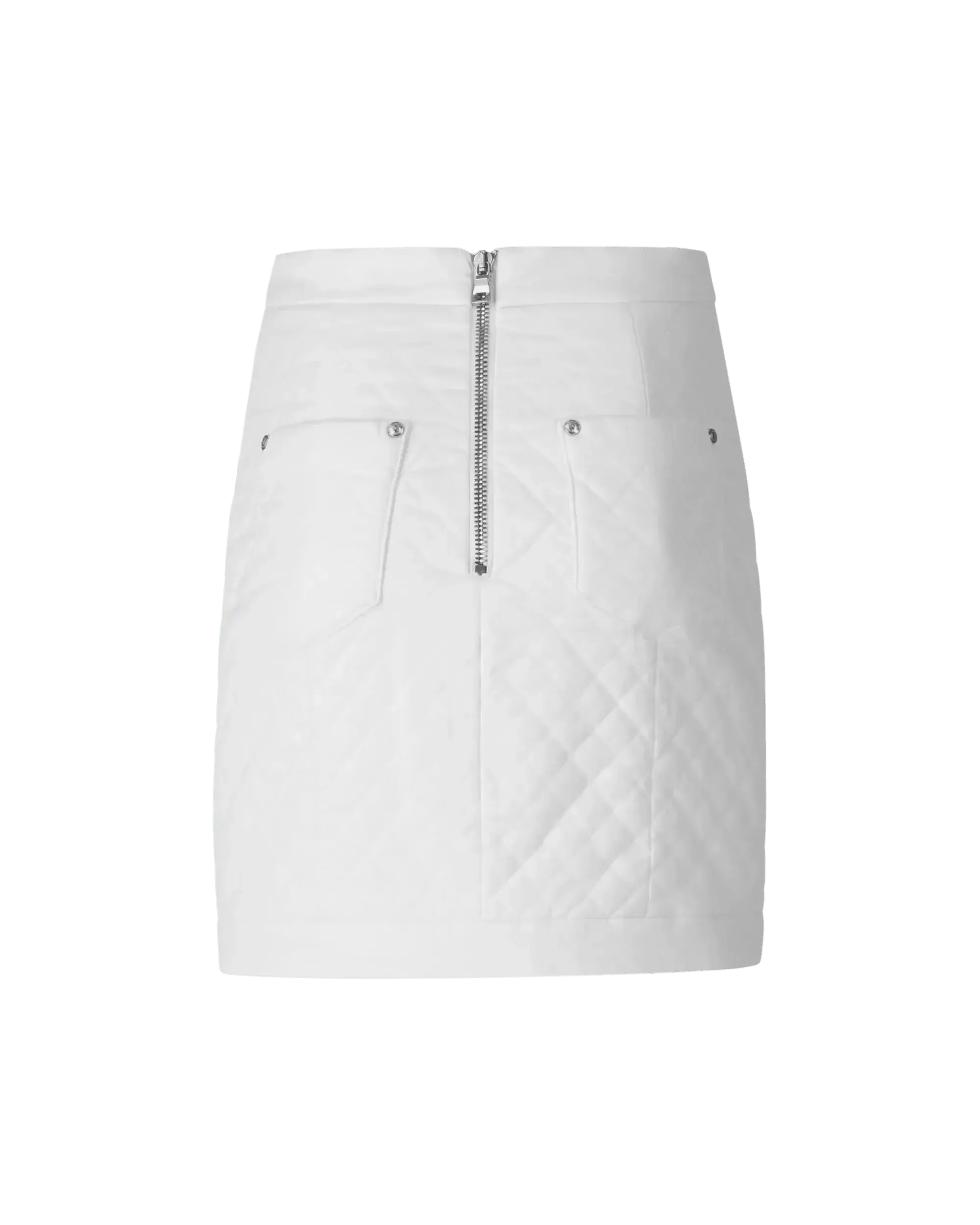High Waisted Quilted Skirt for Women - Stylish Winter A-Line Pleated Midi Skirt with Pockets | Perfect for Office, Date Night & Holiday Outfits