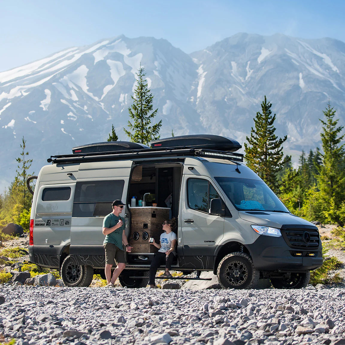Flarespace Sprinter 170/170EXT Campervan Body Flares - Premium Van Conversion Kit for DIY Camper Builds | Enhance Living Space in Mercedes Sprinter Vans for Road Trips & Camping Adventures