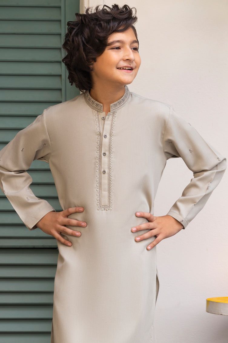 Stylish Blended Green Kurta Trouser by J. Junaid Jamshed - Perfect for Eid, Weddings & Casual Wear