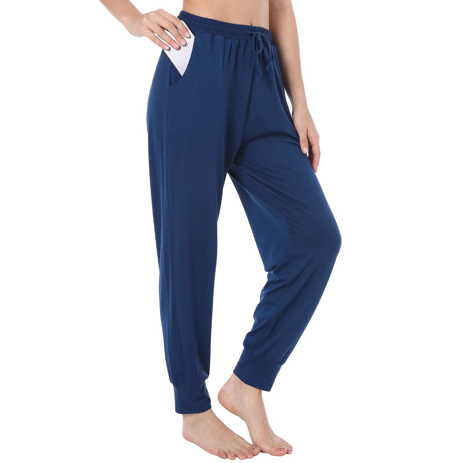 UMMISS Women's Loose Fit Sweatpants - Casual Wide Leg Yoga Pants with Pockets | Lounge Joggers for Home, Workout & Everyday Comfort