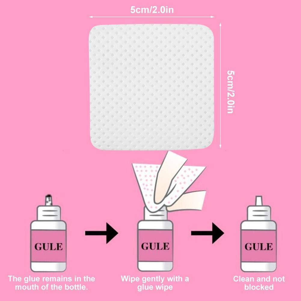 BNP Non-Woven Cleaning Wipes for Eyelash Extensions & Nails | Beauty Salon & Home Use