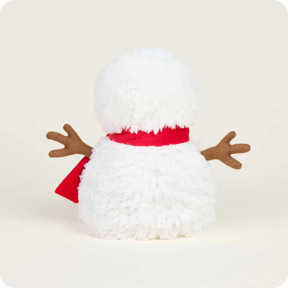 Red Knit Scarf with Snowman Design - Soft & Warm Winter Accessory for Women & Men - Perfect for Christmas, Snow Days & Outdoor Activities