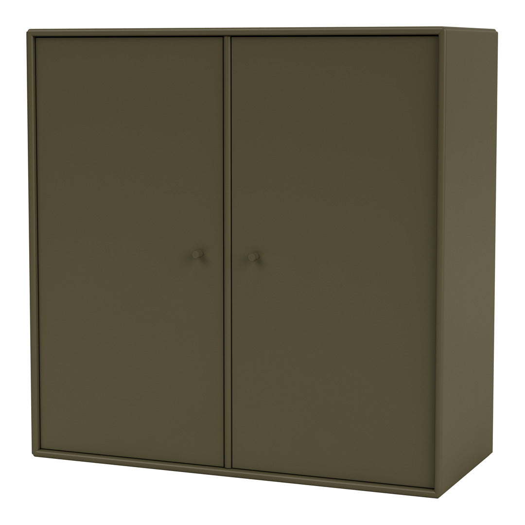 Modern 2-Door Lacquered Cabinet 1118 - Perfect for Living Room Storage & Bedroom Organization