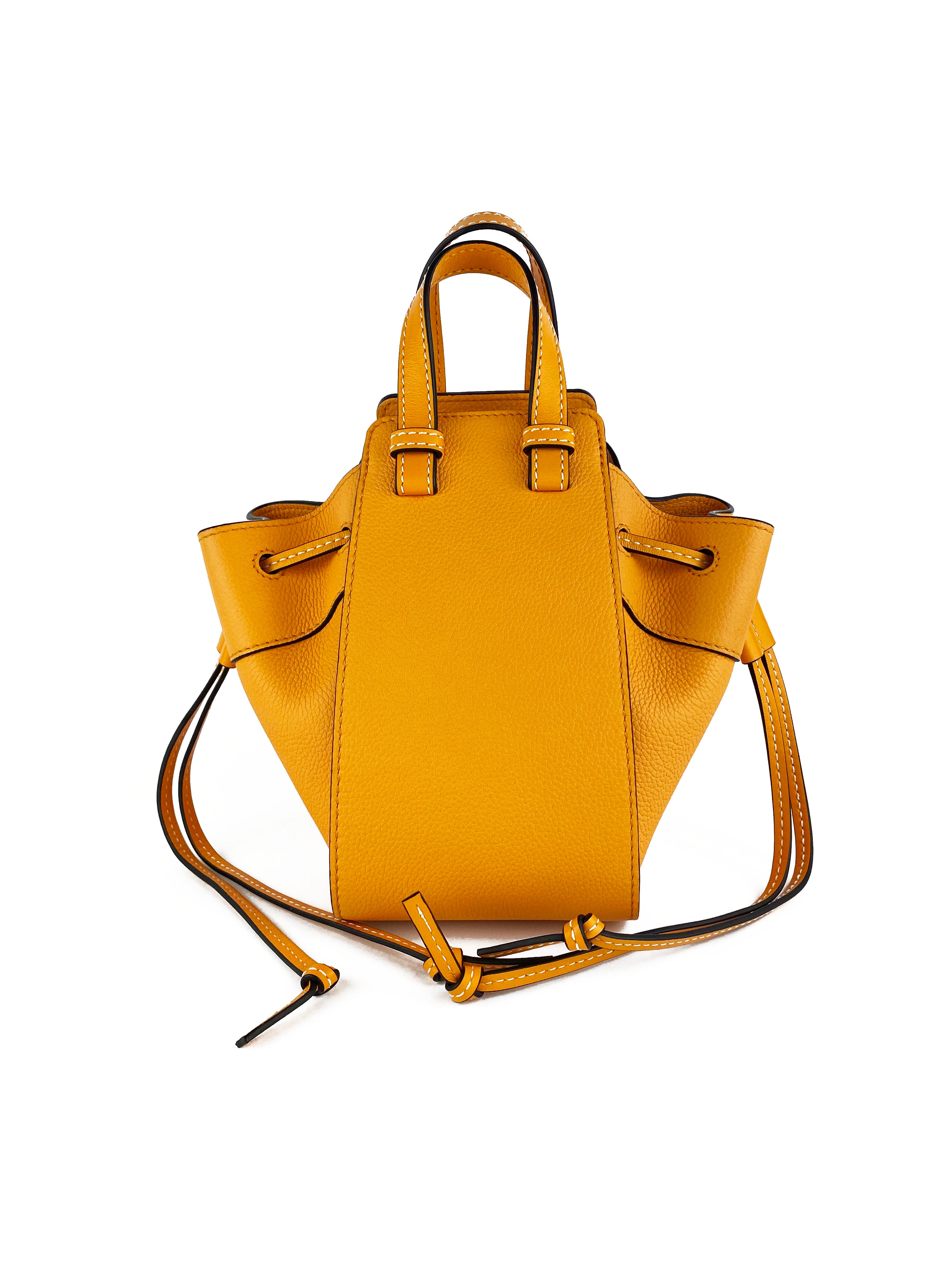 Loewe Orange Mini Hammock Bag - Stylish Crossbody Shoulder Bag for Women | Perfect for Travel, Shopping & Everyday Use
