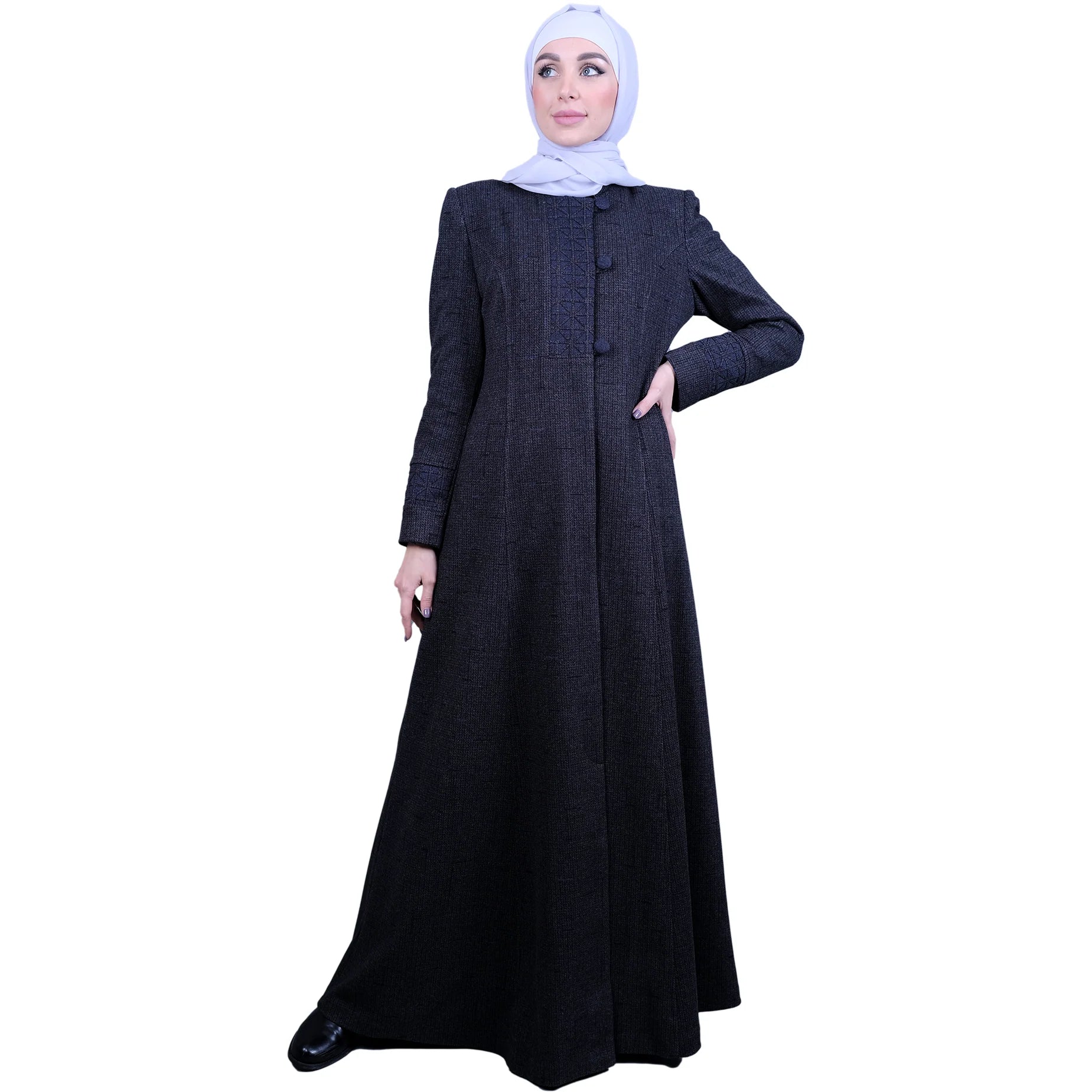 Stylish and Comfortable Wool Jilbab - Modest Fashion for Women | Perfect for Prayer, Daily Wear & Cold Weather