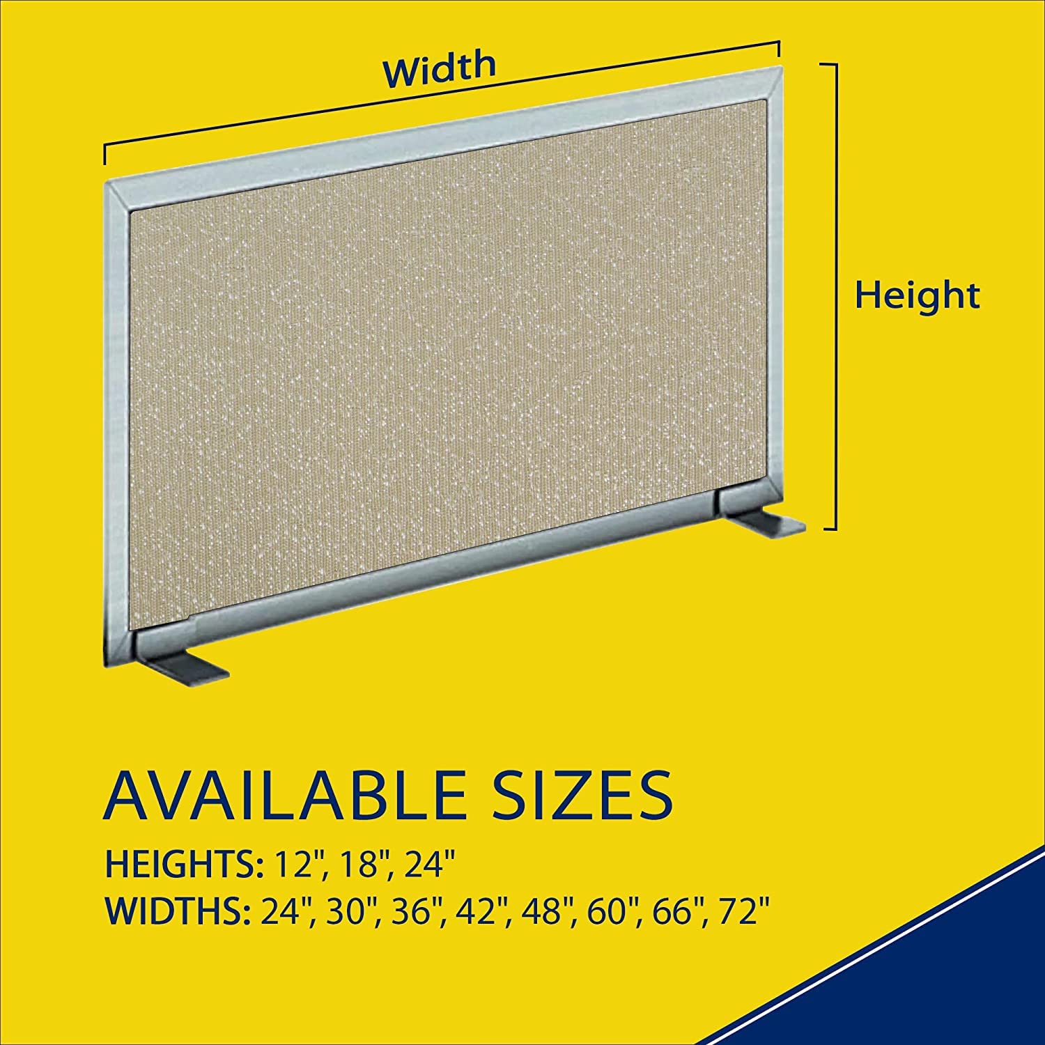 Obex Acoustical Free Standing Privacy Screen - 24