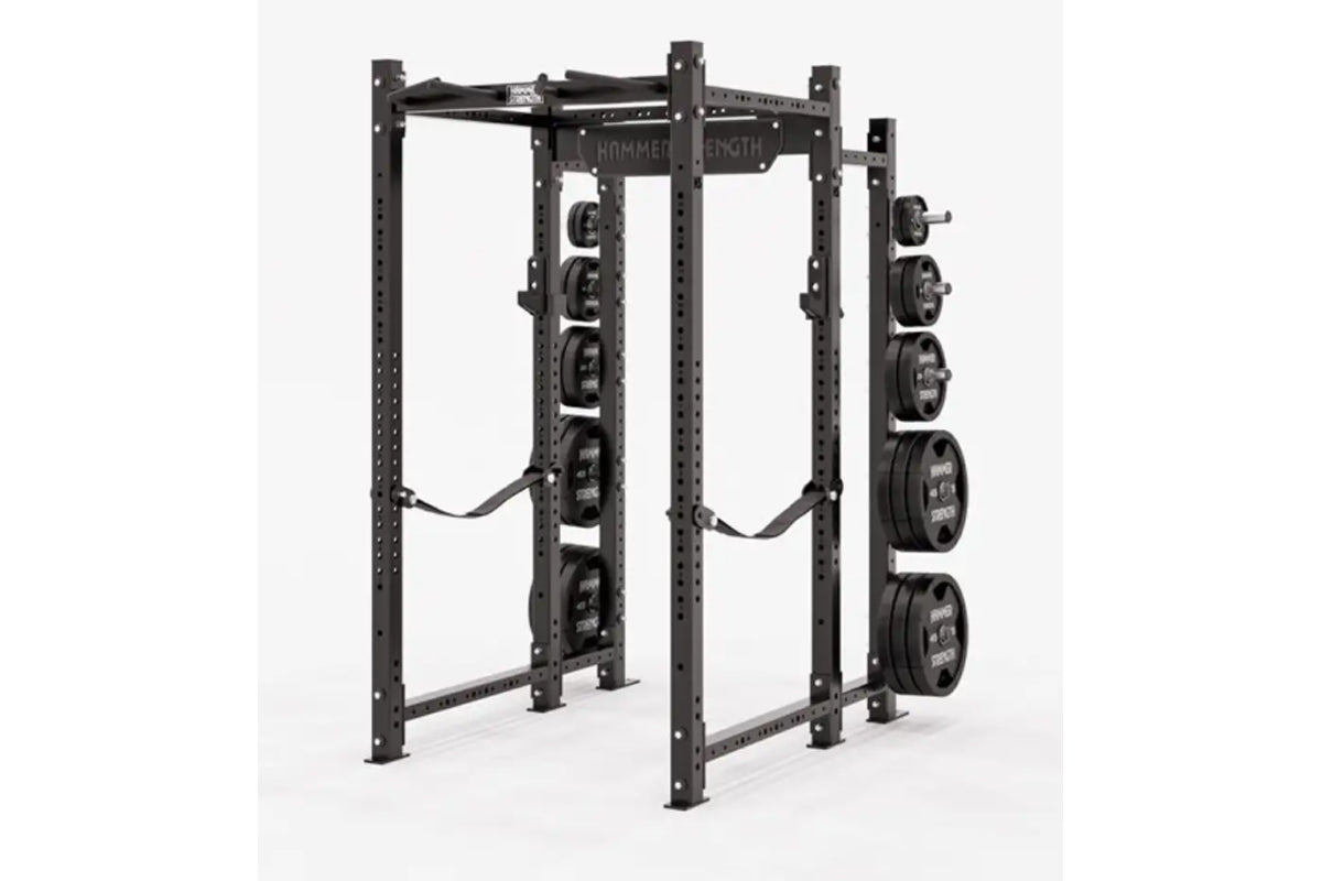 Hammer Strength HD Athletic NX Power Rack - Heavy Duty Gym Equipment for Weight Training & Strength Building | Perfect for Home & Commercial Gyms