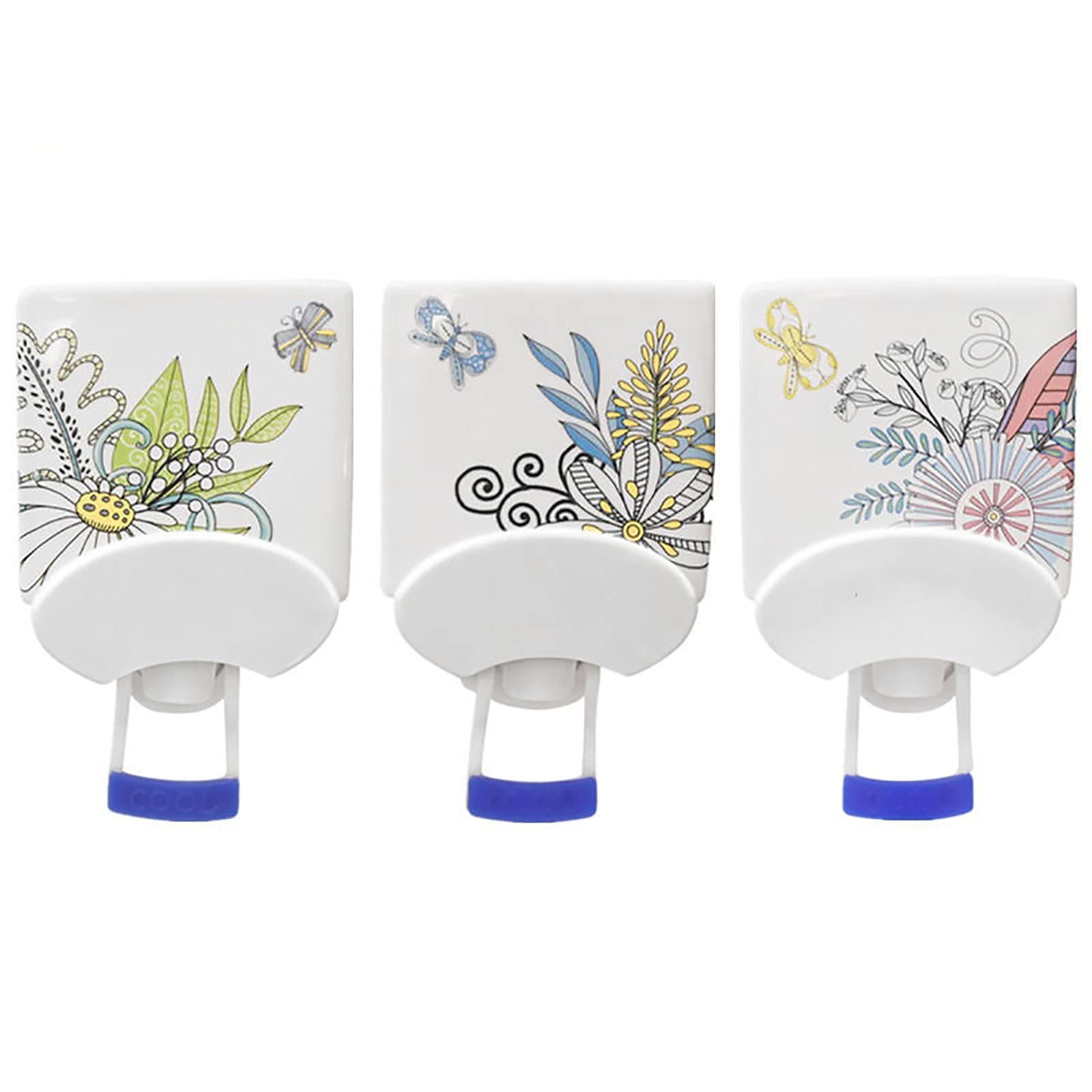 3PCS Ceramic Oil Dispenser Bottle - Wall-Mounted Kitchen Oil Vinegar Seasoning Container for Cooking, Restaurant & BBQ | Drip-Free Pouring | Perfect for Home Kitchen, Commercial Use & Outdoor Grilling