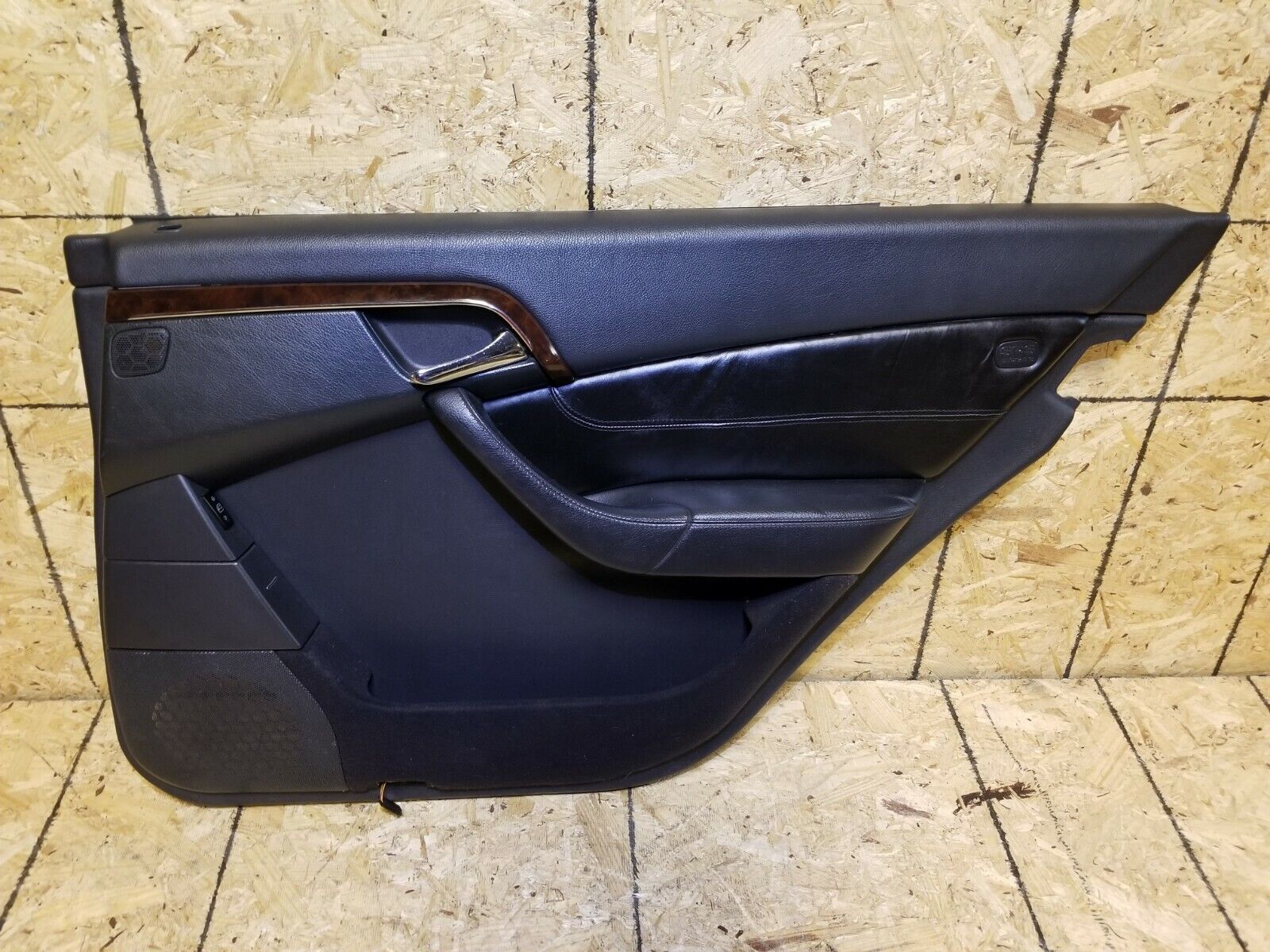 2003 2004 2005 Mercedes Benz W220 S55 AMG Rear Right Passenger Door Trim Panel - OEM Replacement Part - Perfect for Car Interior Repair & Restoration