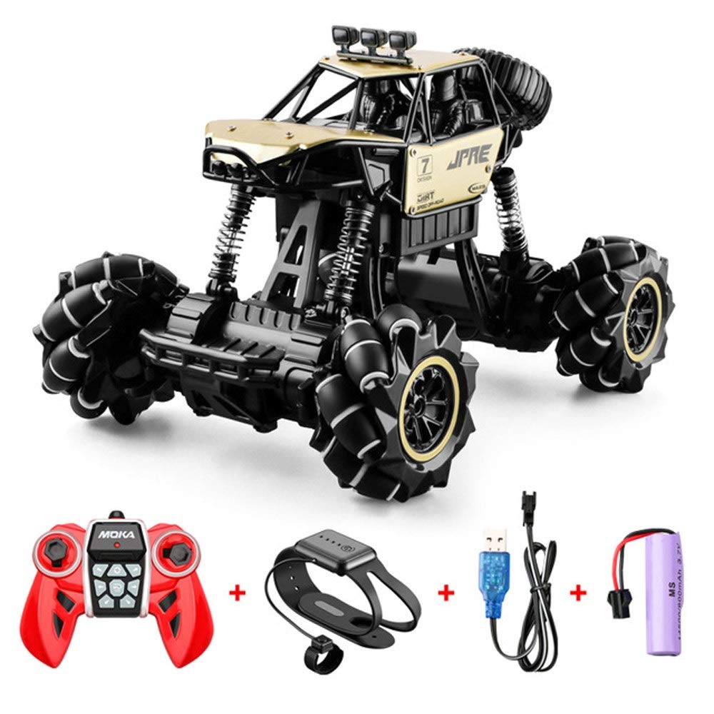 LLQAI 1:16 Scale 4WD Remote Control Car - High Speed Off-Road RC Monster Truck with 2.4Ghz Radio, Electric Drift Racing Buggy Crawler for Kids & Adults - Perfect for Backyard Racing, Off-Road Adventures & RC Hobby Enthusiasts