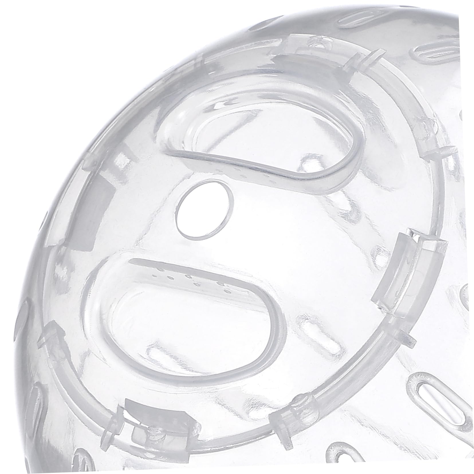 Small Animal Exercise Ball - 10cm Hamster Running Ball for Guinea Pigs, Mice & Tiny Pets | Durable Plastic Play Ball for Indoor Exercise & Fun Activities | Perfect for Playtime, Training & Pet Enrichment