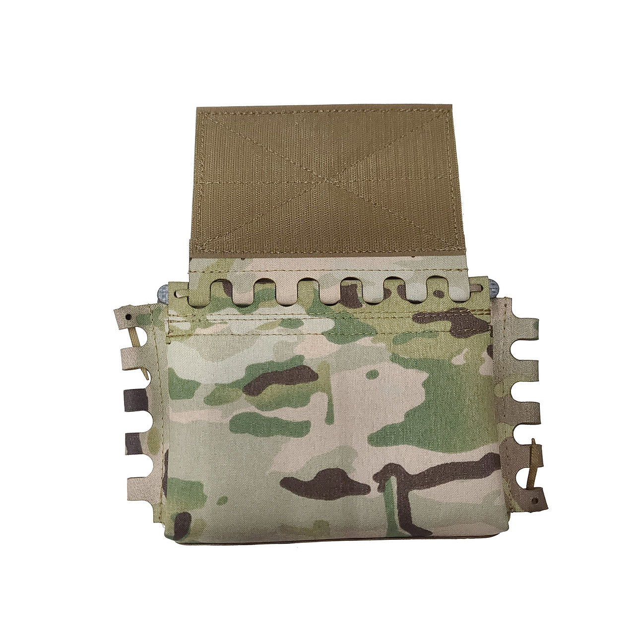 Esstac Hinged Dangler GP Pouch - Tactical MOLLE Pouch for Plate Carriers & Chest Rigs | Military Gear, Range Bag, Outdoor Survival Equipment