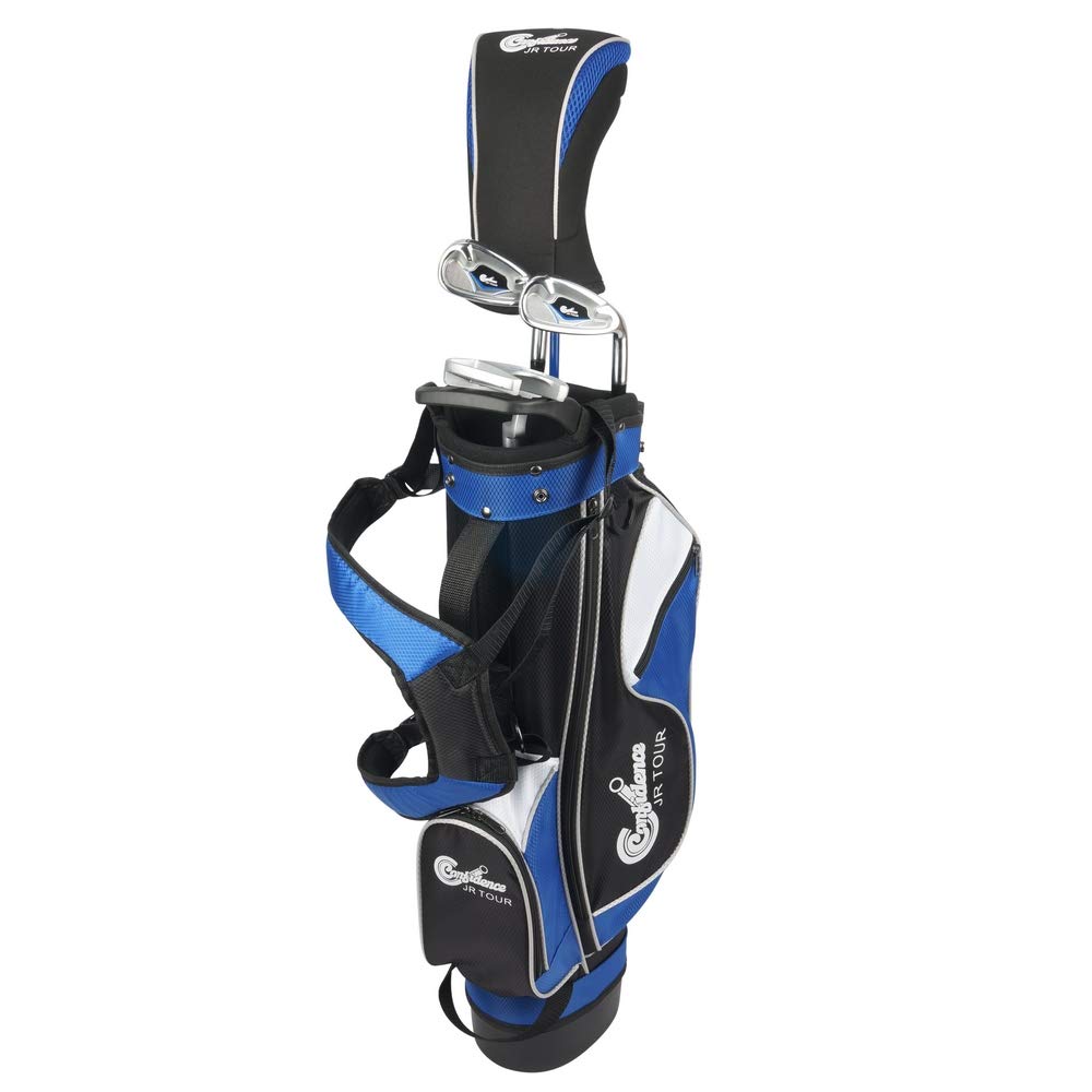 Confidence Golf Junior Left-Handed Golf Clubs Set for Kids - Perfect for Beginners & Youth Golf Training, Practice & Tournaments