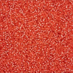11/0 Czech Seed Beads #43282 Silver Lined Pink Solgel 23g - Perfect for Jewelry Making, Beading, and DIY Crafts