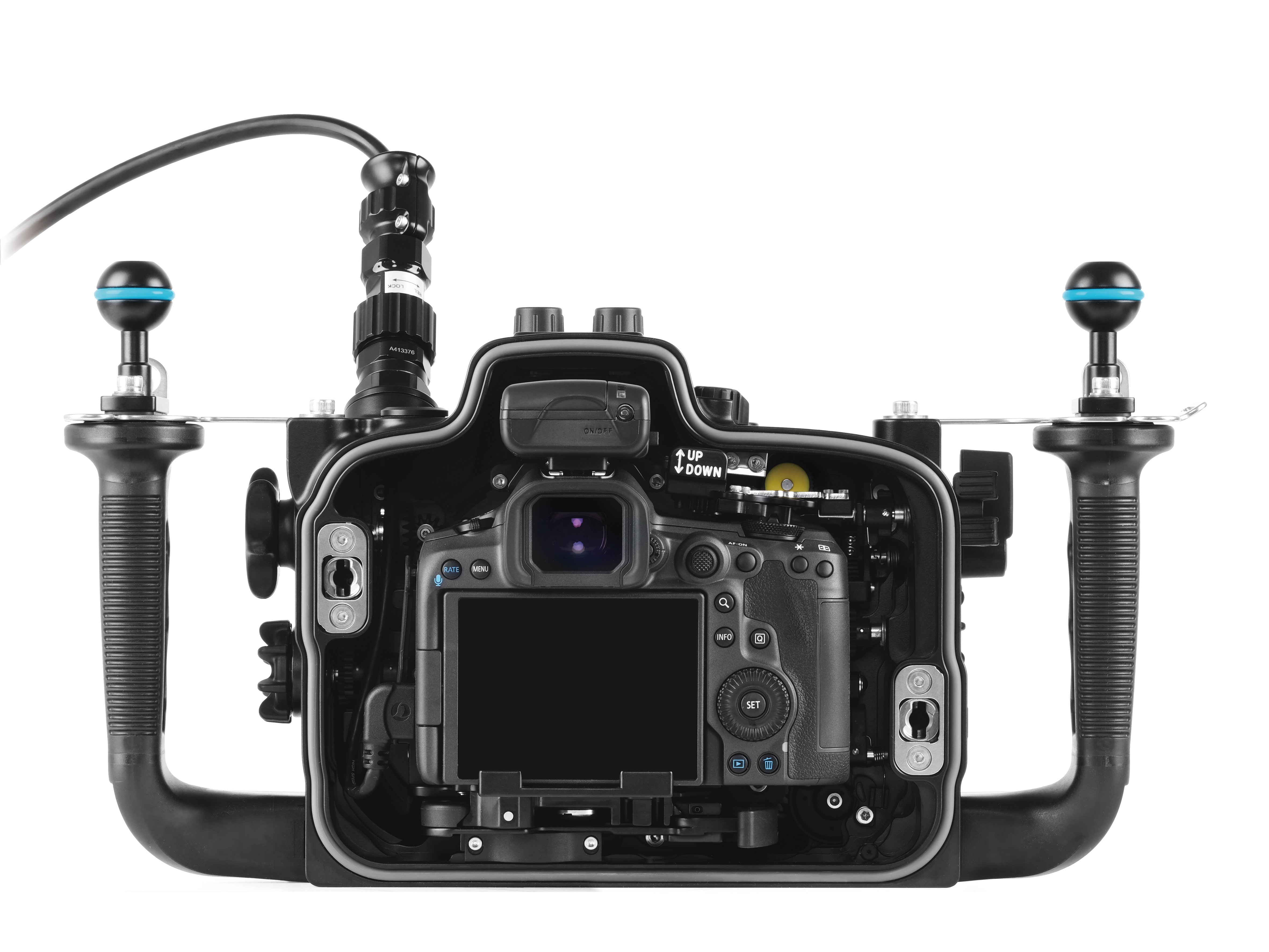 Waterproof NA R5II Underwater Housing for Canon EOS R5II Camera - Perfect for Scuba Diving, Snorkeling & Marine Photography