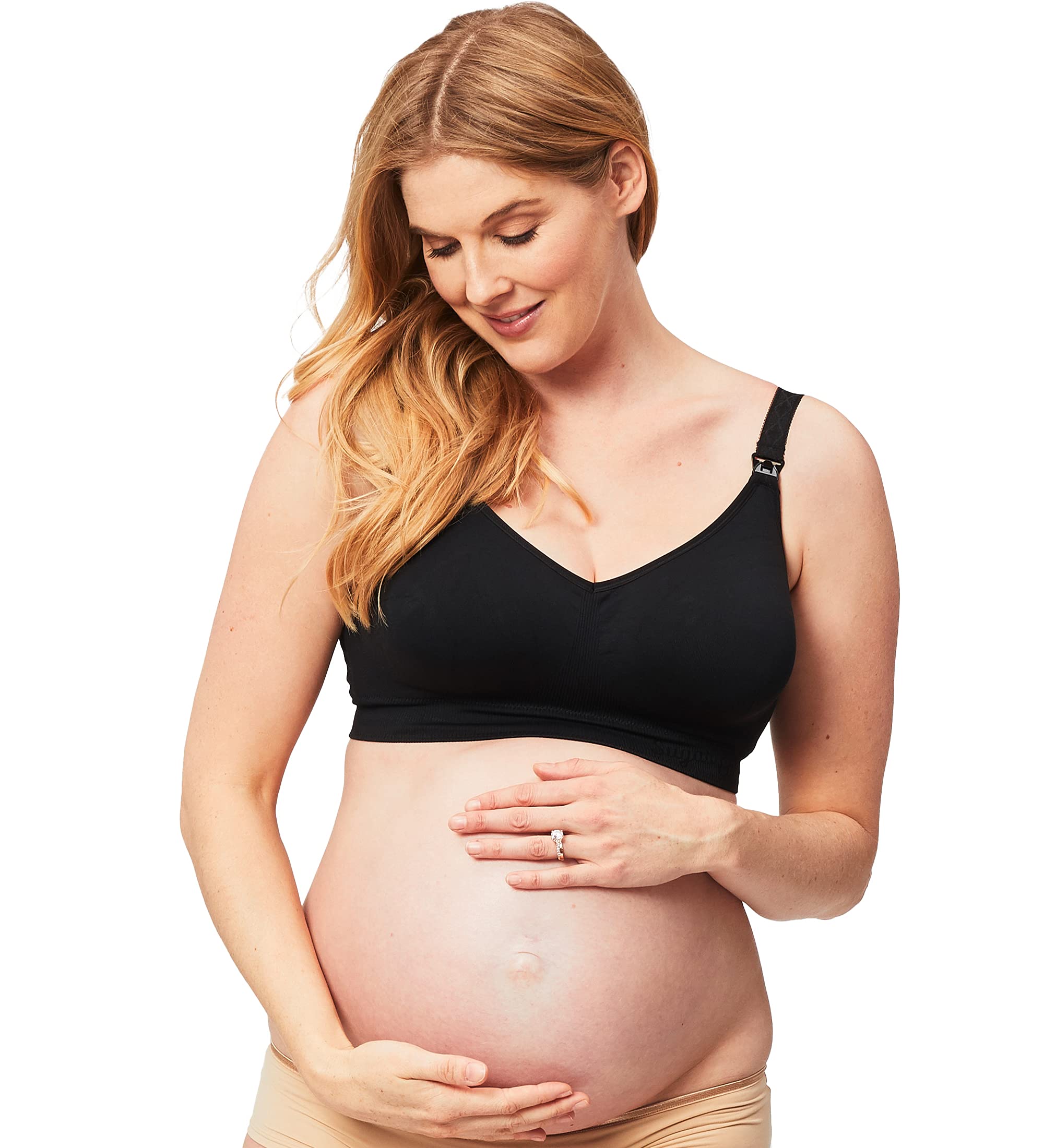 Wireless Nursing Bra for Maternity & Breastfeeding - Seamless Comfort for F-K Cups - Popping Candy Design - Perfect for Daily Wear, Nighttime Nursing & Postpartum Recovery