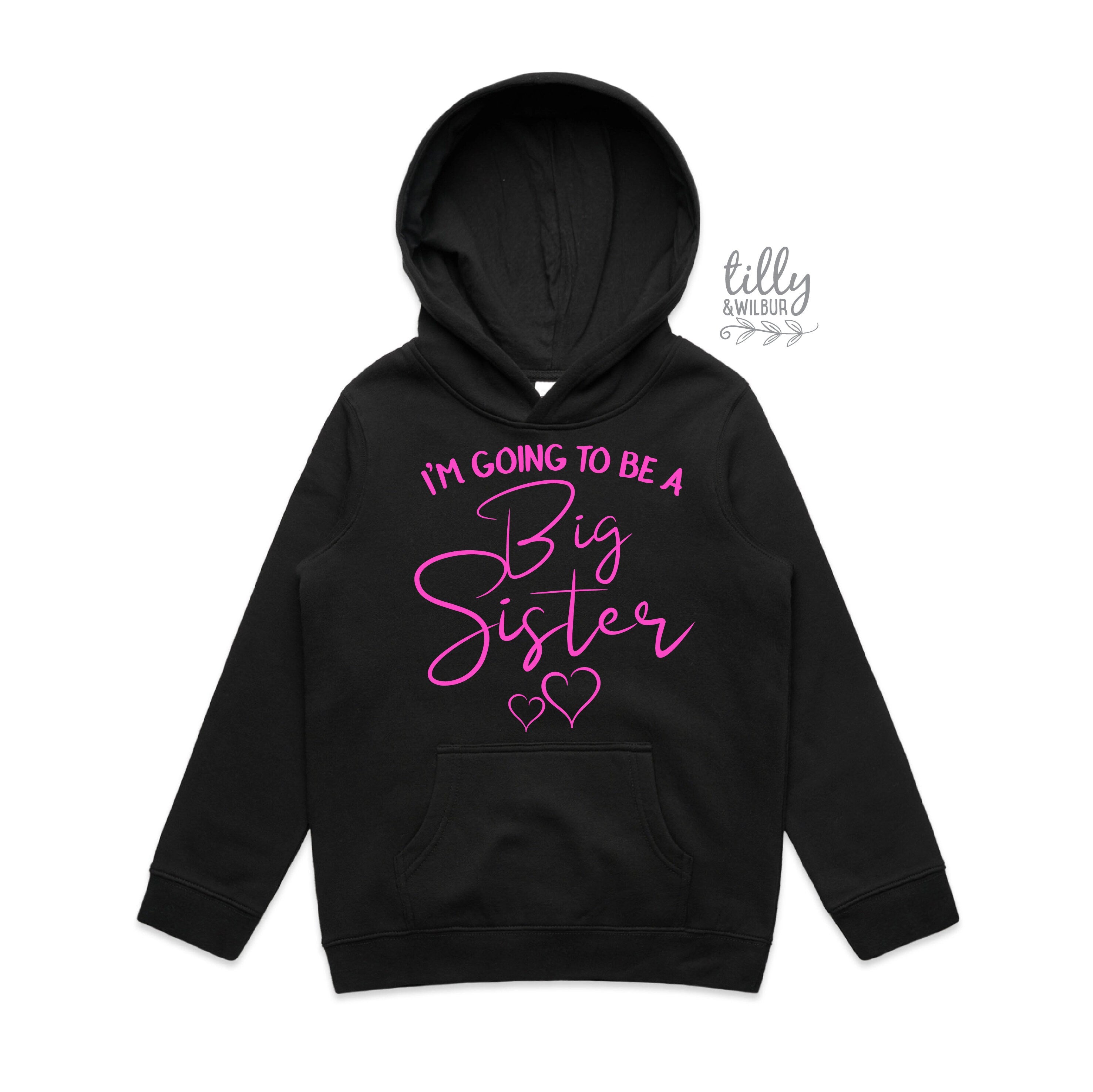 Big Sister Hooded Jumper - Cozy Pullover Sweatshirt for Women | Perfect for Casual Wear, Lounging & Sisterhood Moments