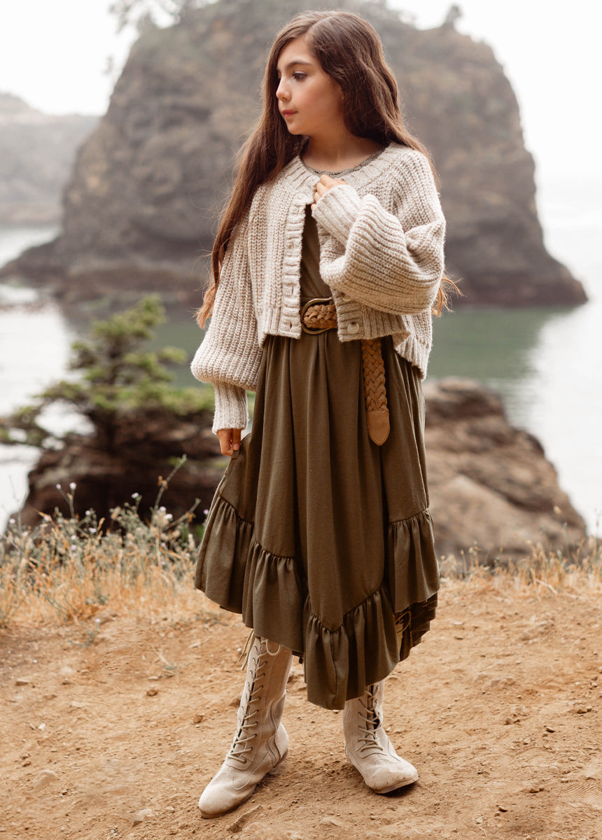 Stylish Tatum Olive Green Dress for Women - Perfect for Casual Outings, Dates & Summer Events