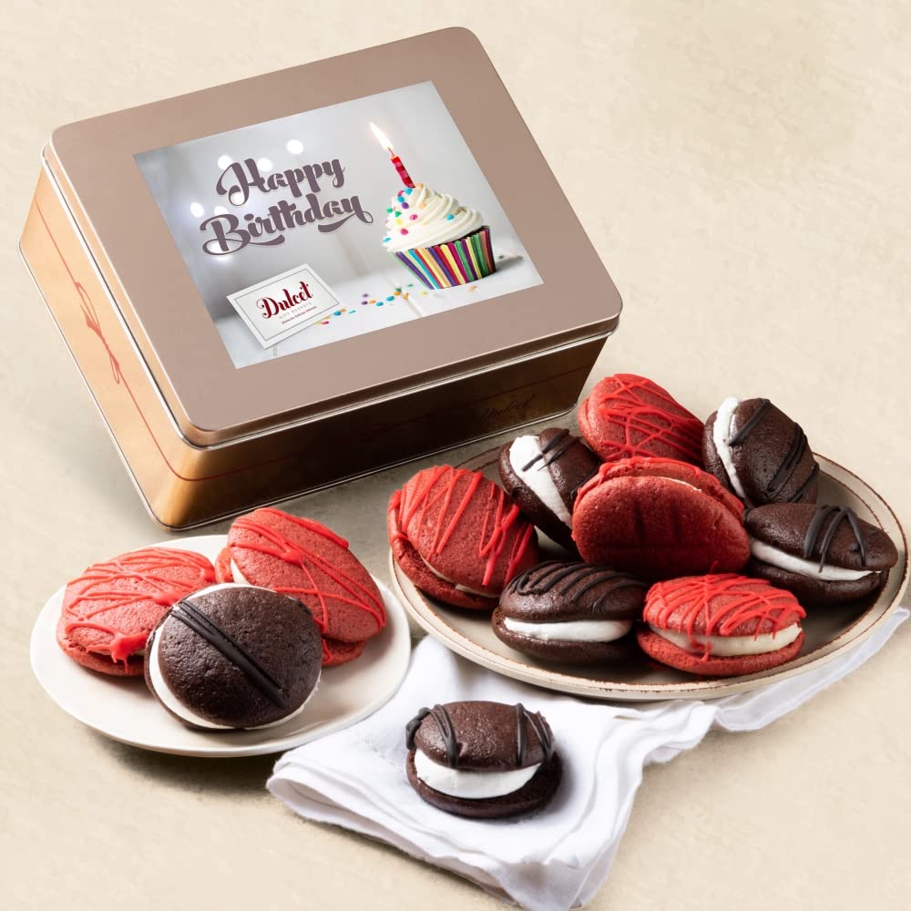 Best Birthday Gift Baskets for Women, Men, Kids & Family | Gourmet Whoopie Pie Gift Box | Unique Food Gifts for Friends, Him & Her | Perfect for Celebrations, Parties & Special Occasions