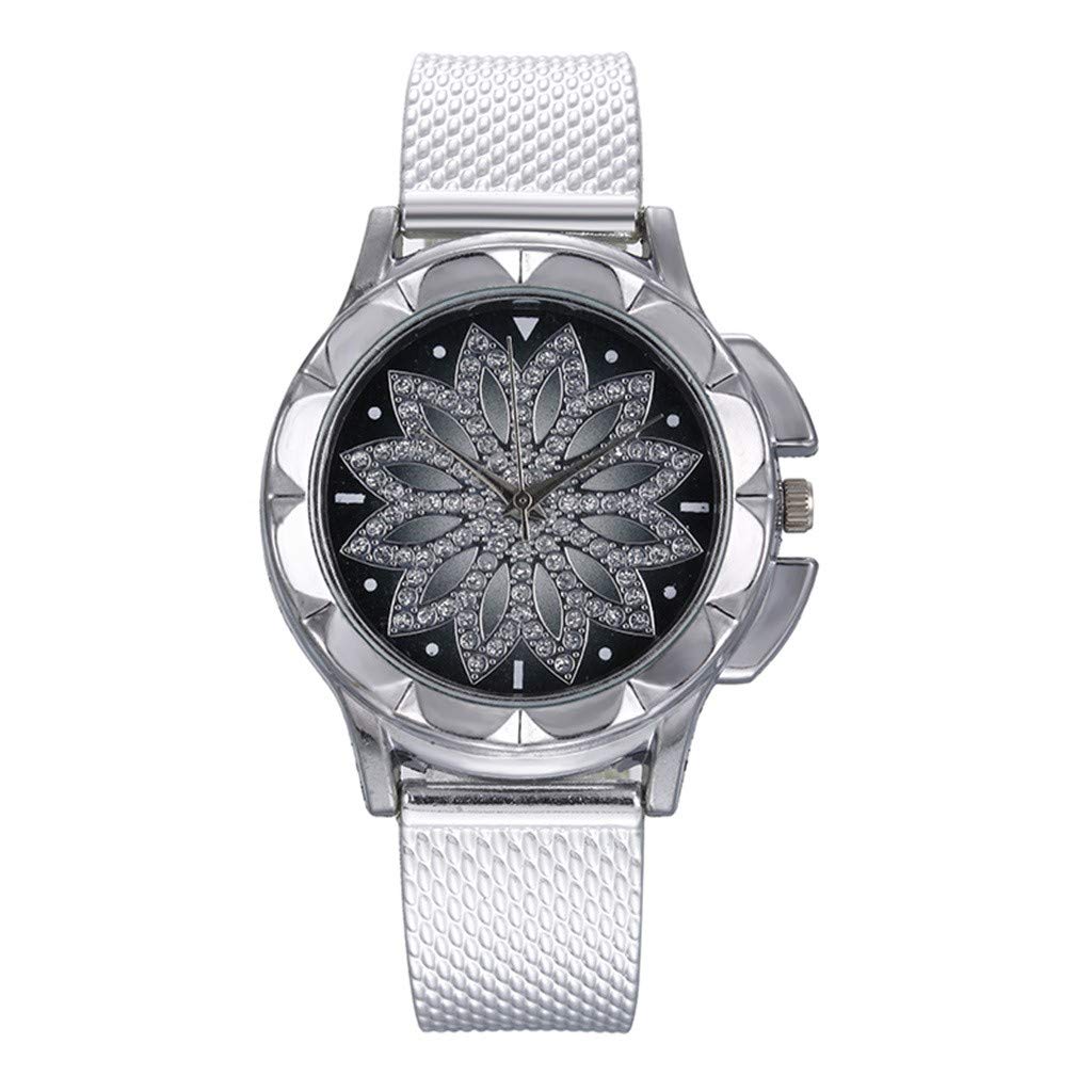 Elegant Green Stainless Steel Women's Watch - Wild Fashion Ladies Belt Gift with Creative Top Design - Perfect for Casual Wear, Office Accessories & Gift Giving