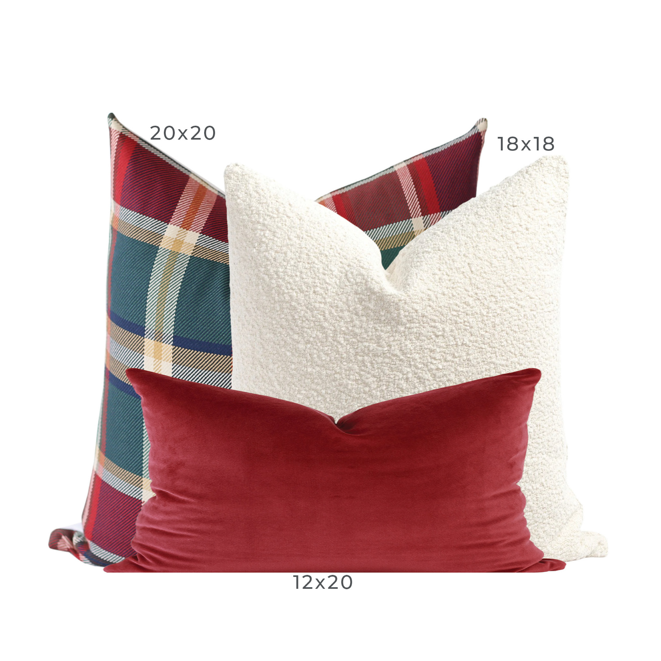 Premium Pillow Combination Set #47 - Soft & Supportive Pillows for Side, Back & Stomach Sleepers - Perfect for Bedroom, Guest Room & Travel