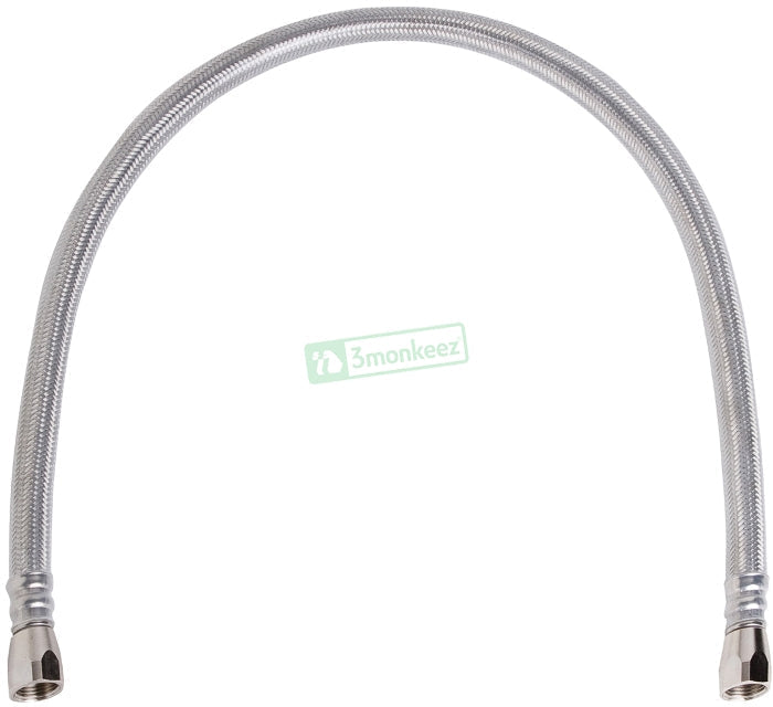 3Monkeez Pre Rinse Hose - 1500mm Long Stainless Steel Spray Nozzle for Kitchen Sink, Dishwashing & Outdoor Cleaning (Commercial & Home Use)