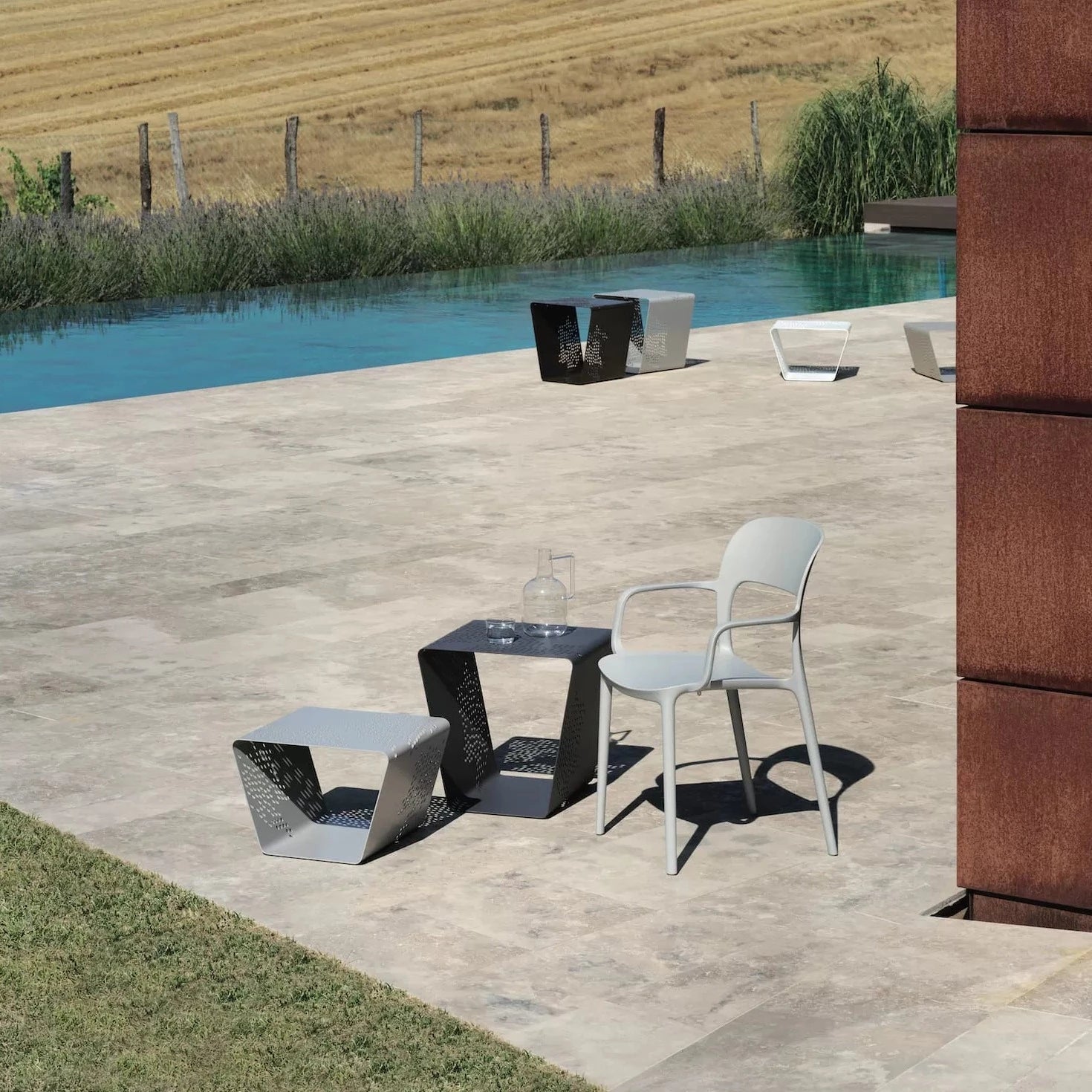 Gypsy Stackable Chair - Lightweight, Durable & Space-Saving Indoor/Outdoor Dining Chairs for Patio, Restaurant, or Home Use
