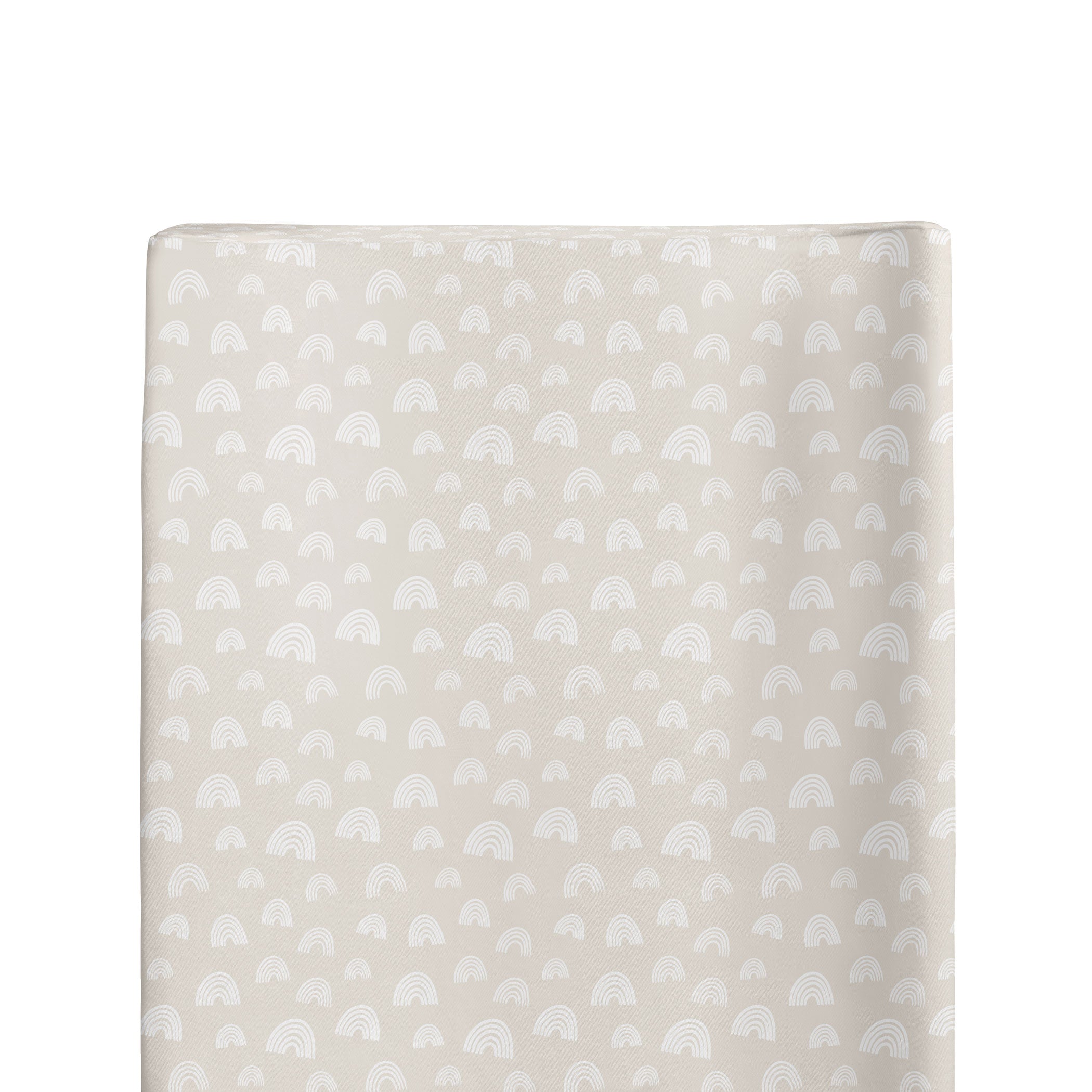 Nordic 2-Pack Waterproof Changing Pad Covers - Soft Grey & Sand Colors for Baby Nursery | Ideal for Diaper Changing Tables, Cribs & Travel Use