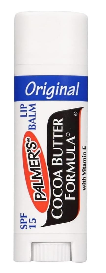 Palmers Cocoa Butter Formula Lip Balm SPF 15 - Moisturizing & Protecting Lip Care for Dry, Chapped Lips | Perfect for Outdoor Activities, Winter Skincare & Daily Hydration