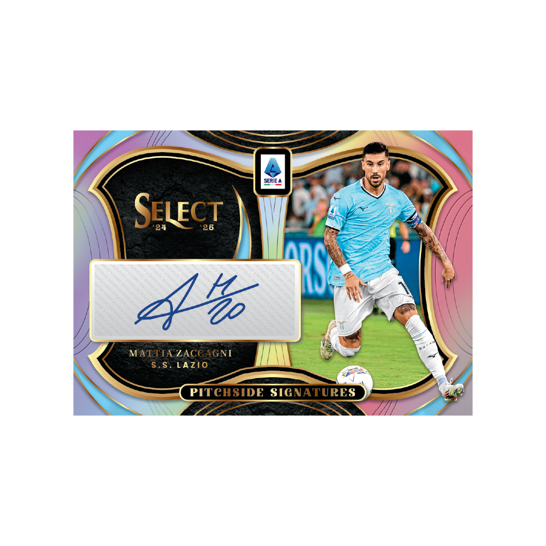 Panini Select Serie A 2024-25 Hobby Box - Authentic Soccer Trading Cards Collection for Collectors & Fans - Perfect for Trading, Gifting & Display
