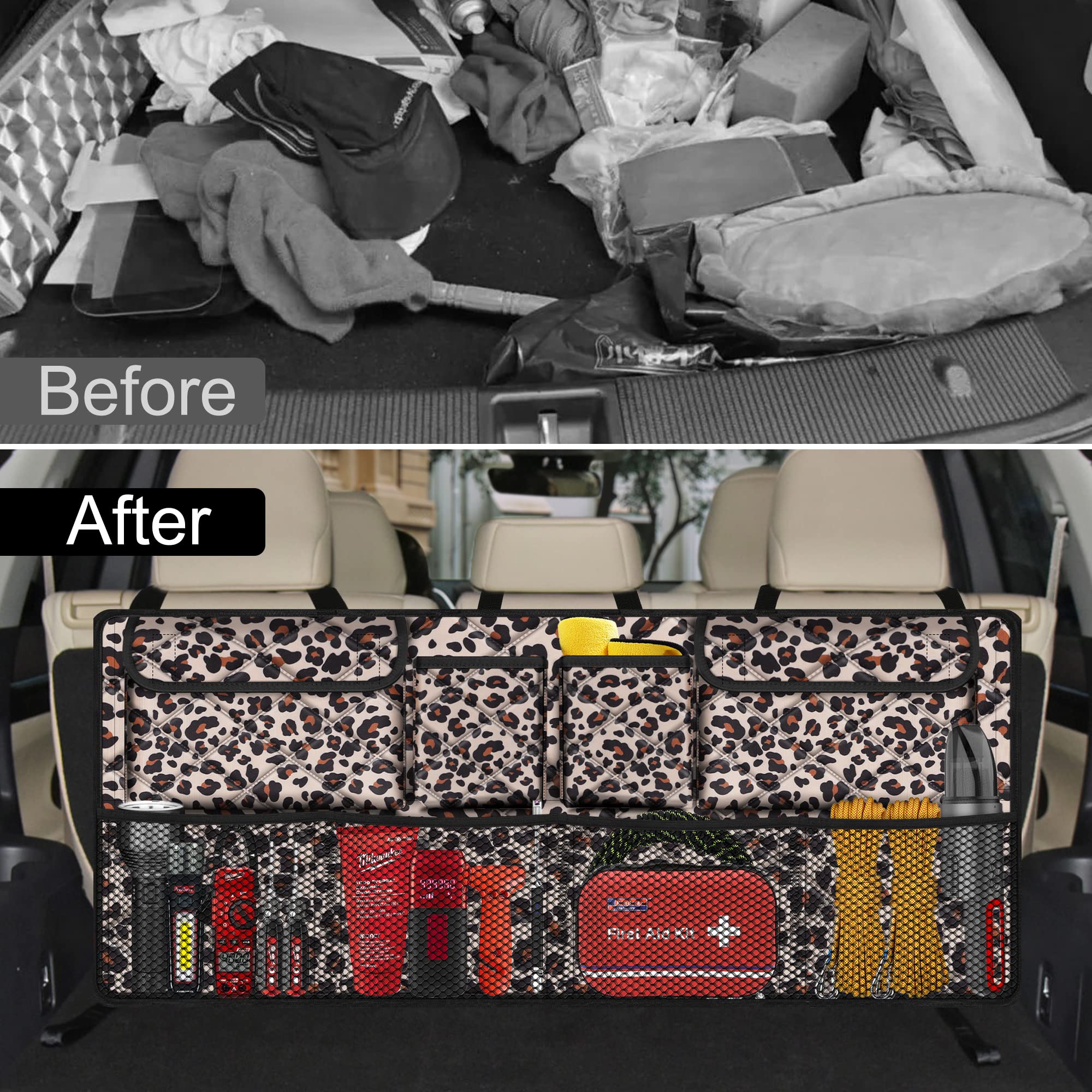 Large Capacity Car Trunk Organizer (42