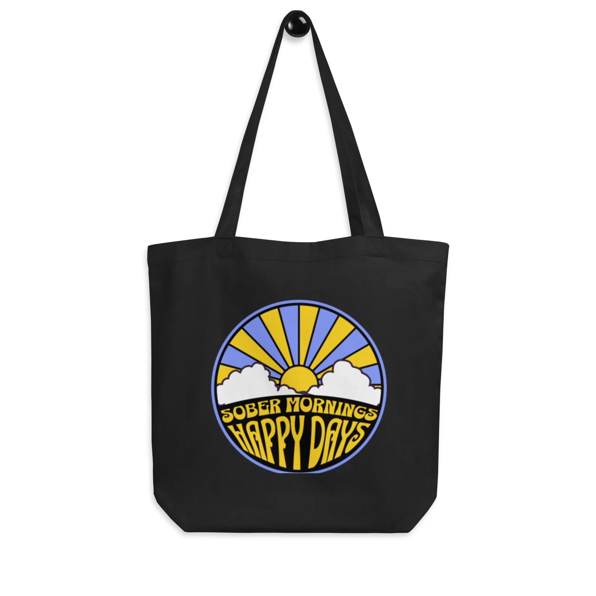 Eco-Friendly Tote Bag for Hangover-Free Mornings | Sustainable Reusable Shopping Bag | Perfect for Groceries, Beach & Work Commute