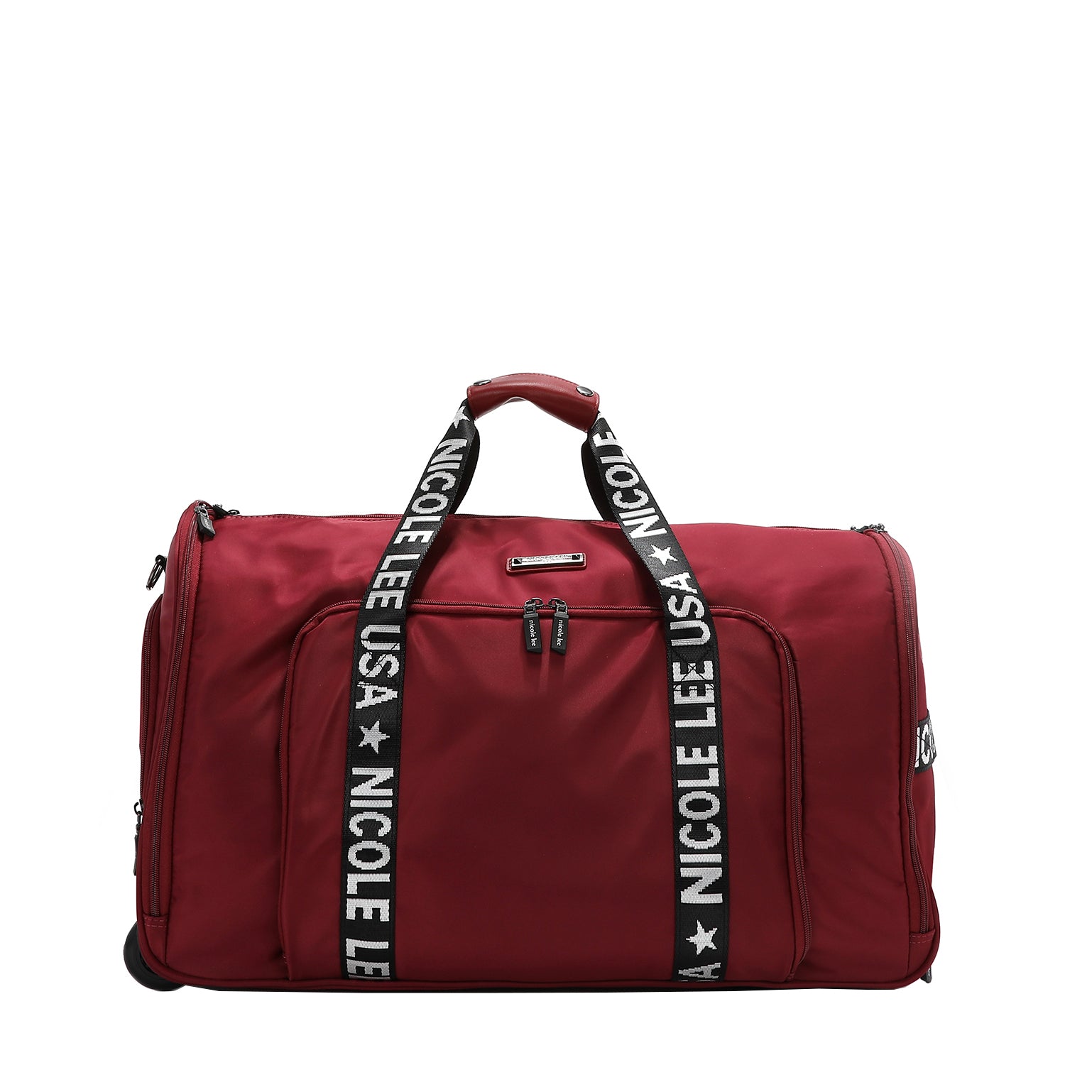 Durable Rolling Duffel Bag with Wheels - Large Travel Luggage for Airplane, Gym & Weekend Trips - Heavy Duty Spinner Suitcase for Men & Women