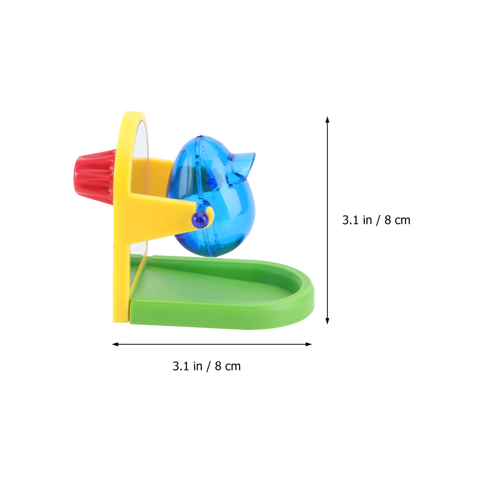 Balacoo Parrot Foraging Toys - Treat Dispensing Feeder & Hanging Puzzle Toy for Intelligence Growth - Fun Cage Enrichment for Parakeets, Cockatiels & Macaws - Perfect for Mental Stimulation & Playtime