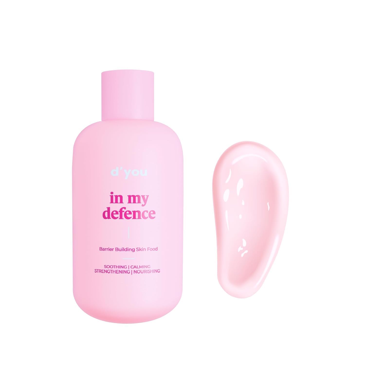 D'Y.O.U In My Defense Lightweight Moisturizer with Ceramides for Intense Hydration - Non-Greasy Face Cream for Dry, Oily & Combination Skin - Korean Skincare for Men & Women - Cruelty Free 50ml | Daily Hydration & Skin Barrier Repair for All-Day Comfort