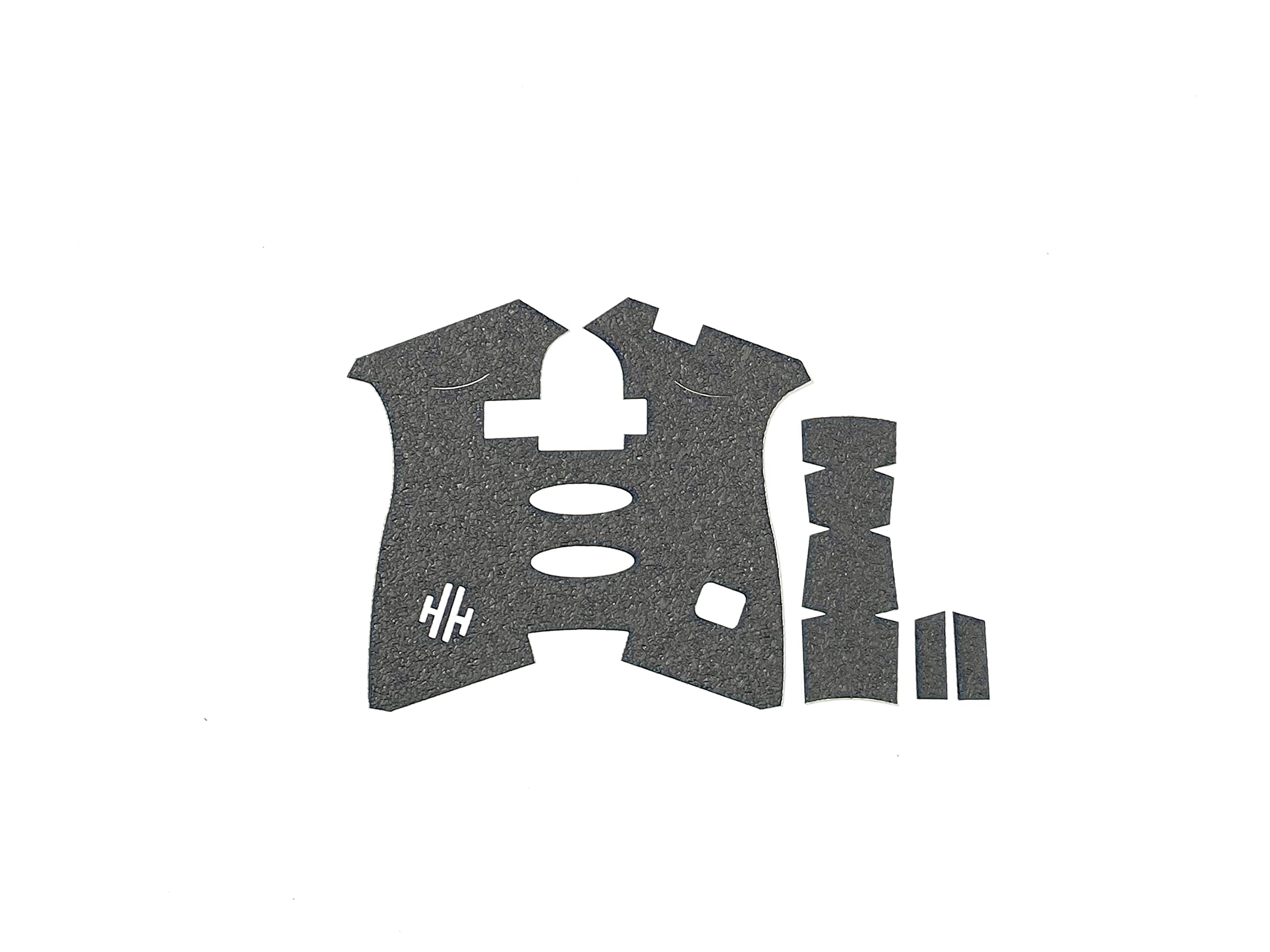 Handleitgrips Non-Slip Gun Grip Tape for Glock 17/22/34/35 Gen 3 - Black Sandpaper Pistol Grip Enhancer | Easy Install Tactical Accessory | Veteran Owned USA Made | Perfect for Range Shooting, Concealed Carry & Home Defense
