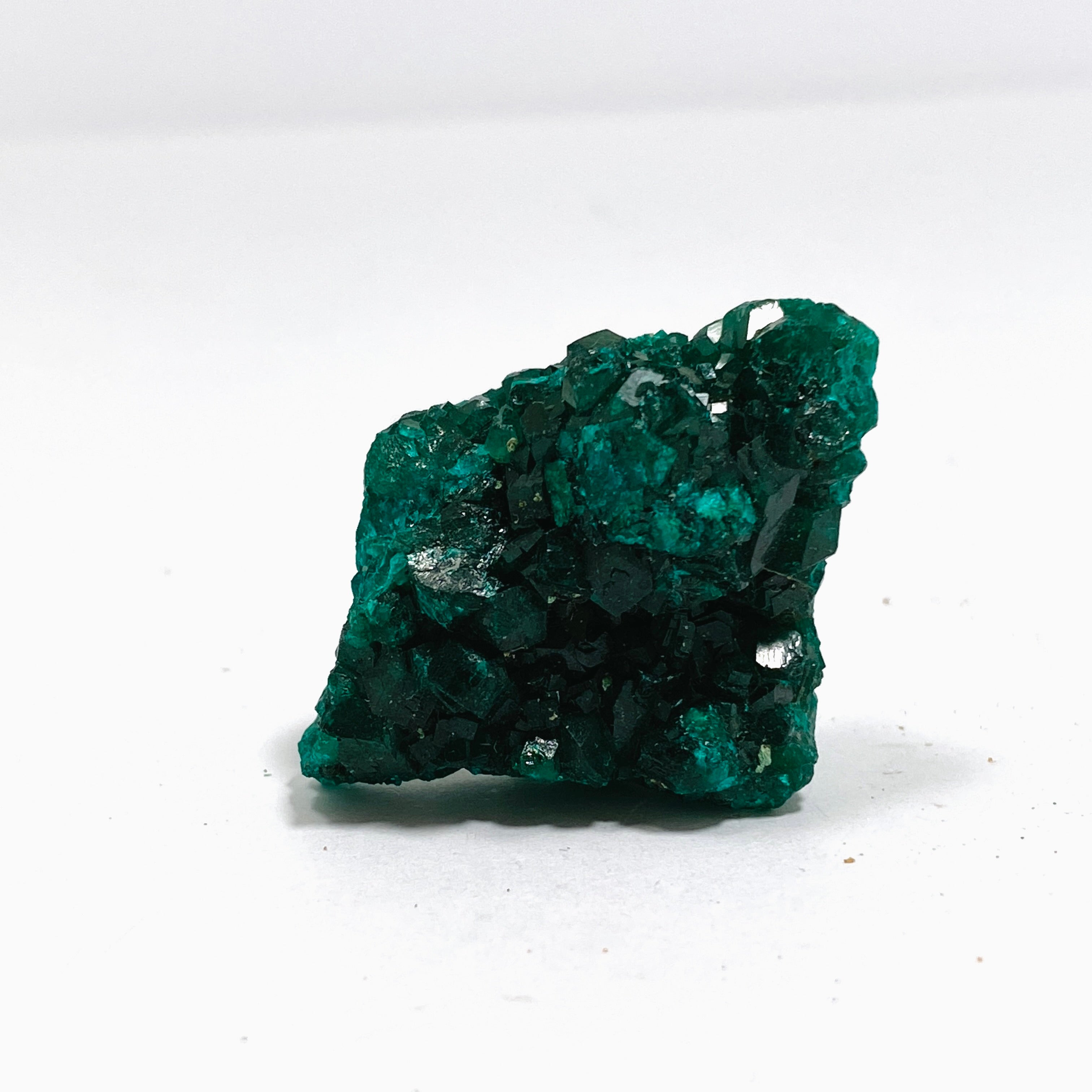 Natural Dioptase Crystal Specimen - DIOPS 06 | Rare Green Mineral Collection for Display, Healing & Meditation | Perfect for Home Decor, Gift & Crystal Enthusiasts
