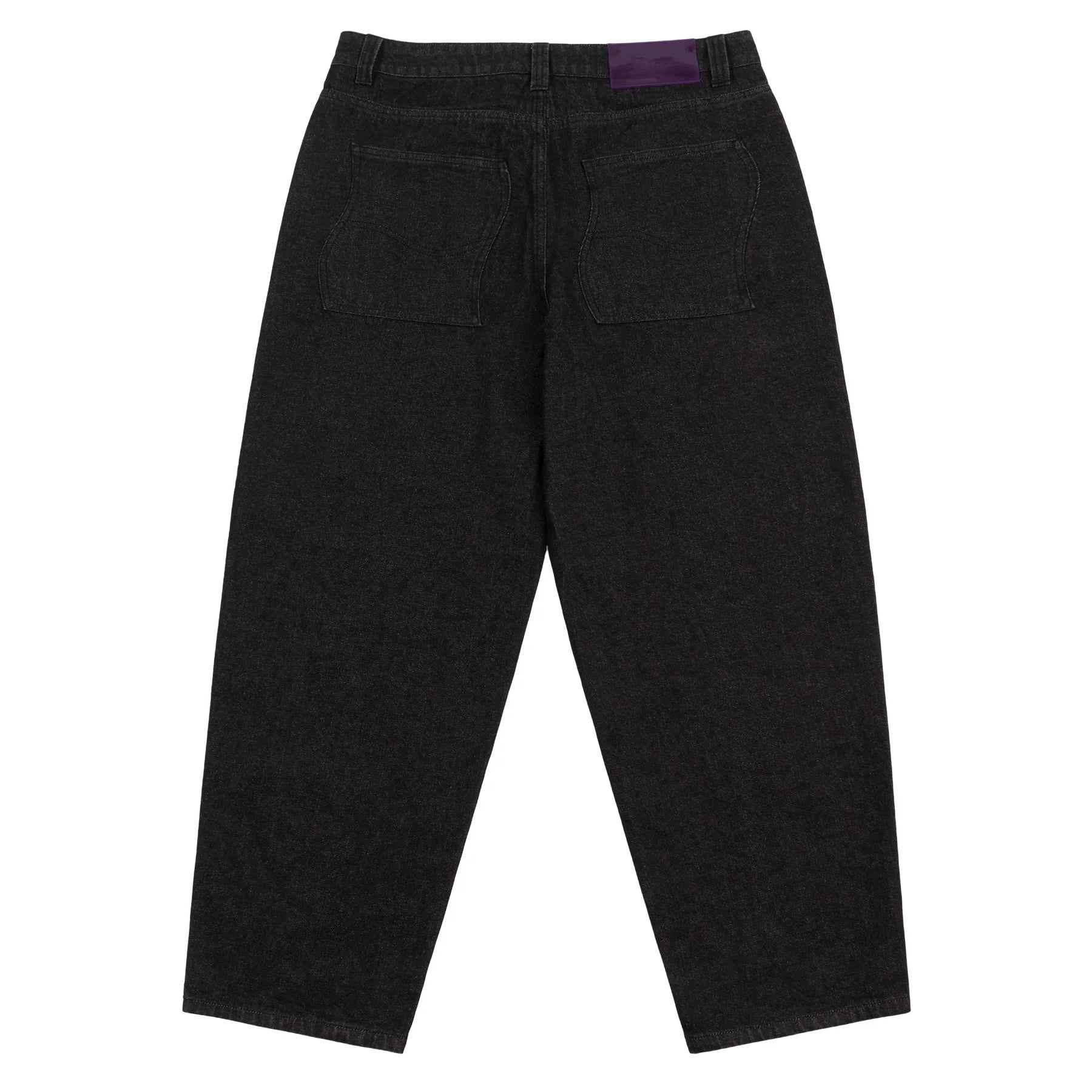 Dime Classic Baggy Denim Pants for Men - Black Washed Vintage Jeans | Comfortable Loose Fit Streetwear | Perfect for Casual Outings & Urban Fashion