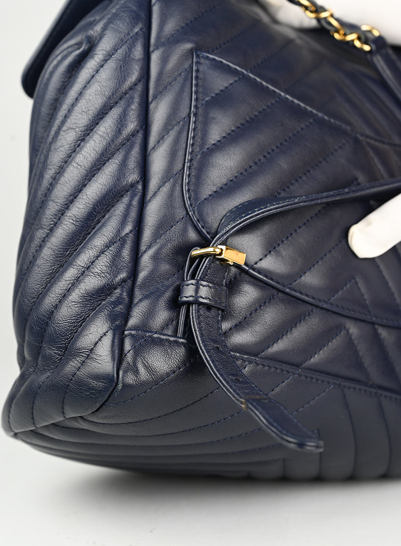 Chanel Blue Leather Backpack for Women - Stylish & Durable Designer Handbag for Work, Travel & Everyday Use
