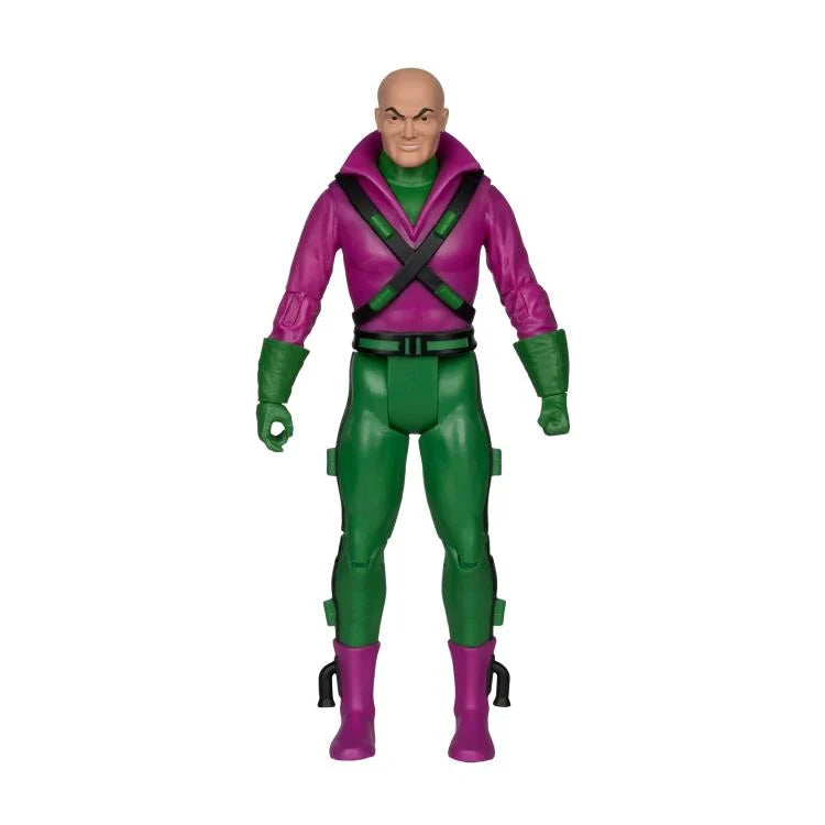 DC Super Friends Retro Lex Luthor Action Figure - Classic 8-Inch Collectible Toy for Display & Play - Perfect for DC Comics Fans, Collectors & Superhero Battles