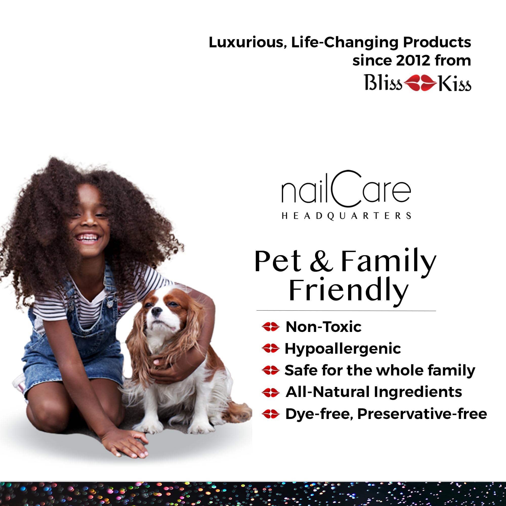 Bliss Kiss Cuticle Oil Pen - Jojoba Nail Strengthener & Growth Serum for Damaged Nails & Hangnails | Natural Fragrance Nail Care Treatment | Perfect for Home, Salon & Travel Use