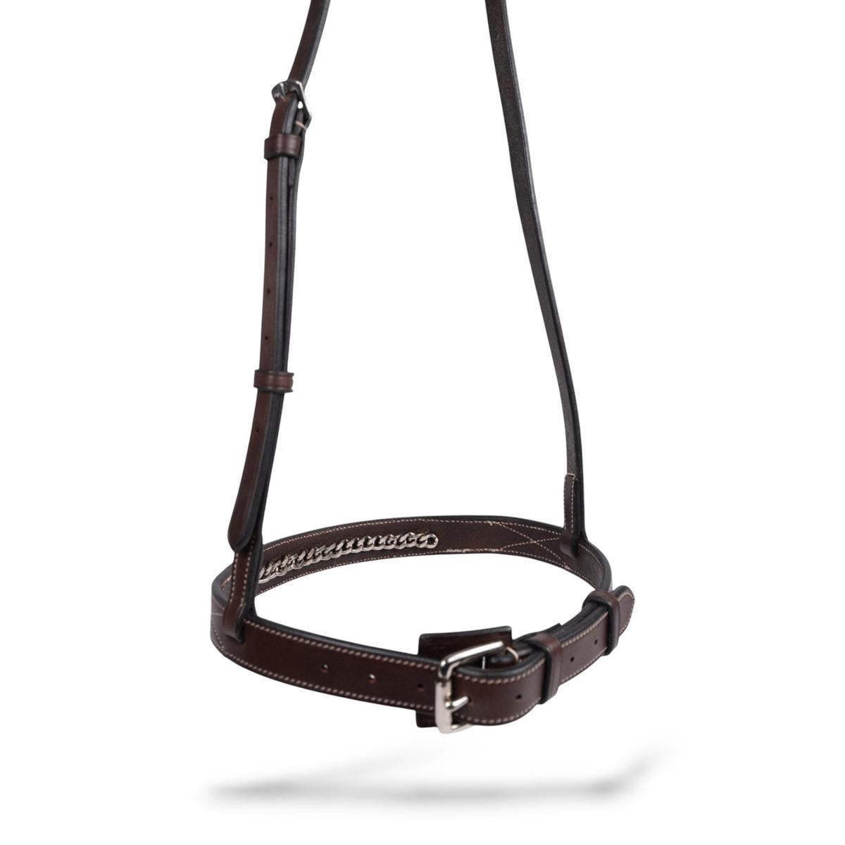 Premium AJR Chain Noseband for Hunter Collection - Comfortable & Durable Horse Riding Equipment for Equestrian Sports & Training
