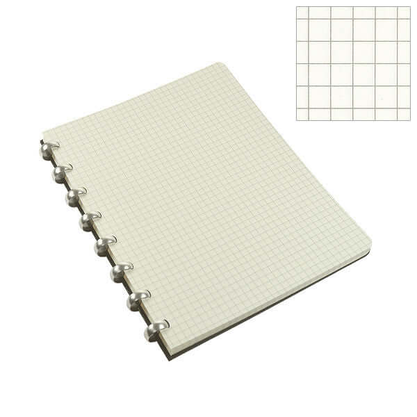 Atoma Elegant Disc Bound Refillable Notebook 165 x 210mm - Customizable Planner for Office, School & Journaling | Premium A5 Notebook for Professionals & Students