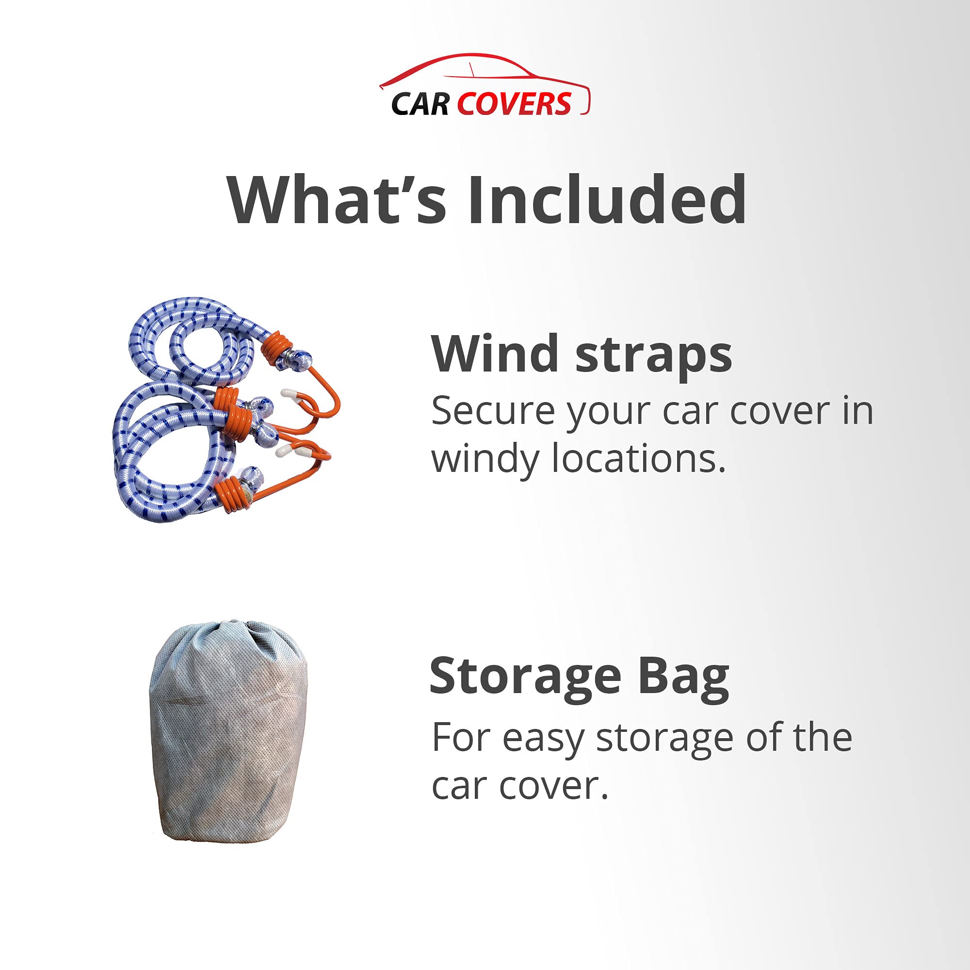 CarCovers Weatherproof Car Cover for Honda 2017-2022 Civic Wagon Touring - Outdoor Waterproof Cover with Theft Cable Lock - All Season Protection for Rain, Snow, Sun & Dust